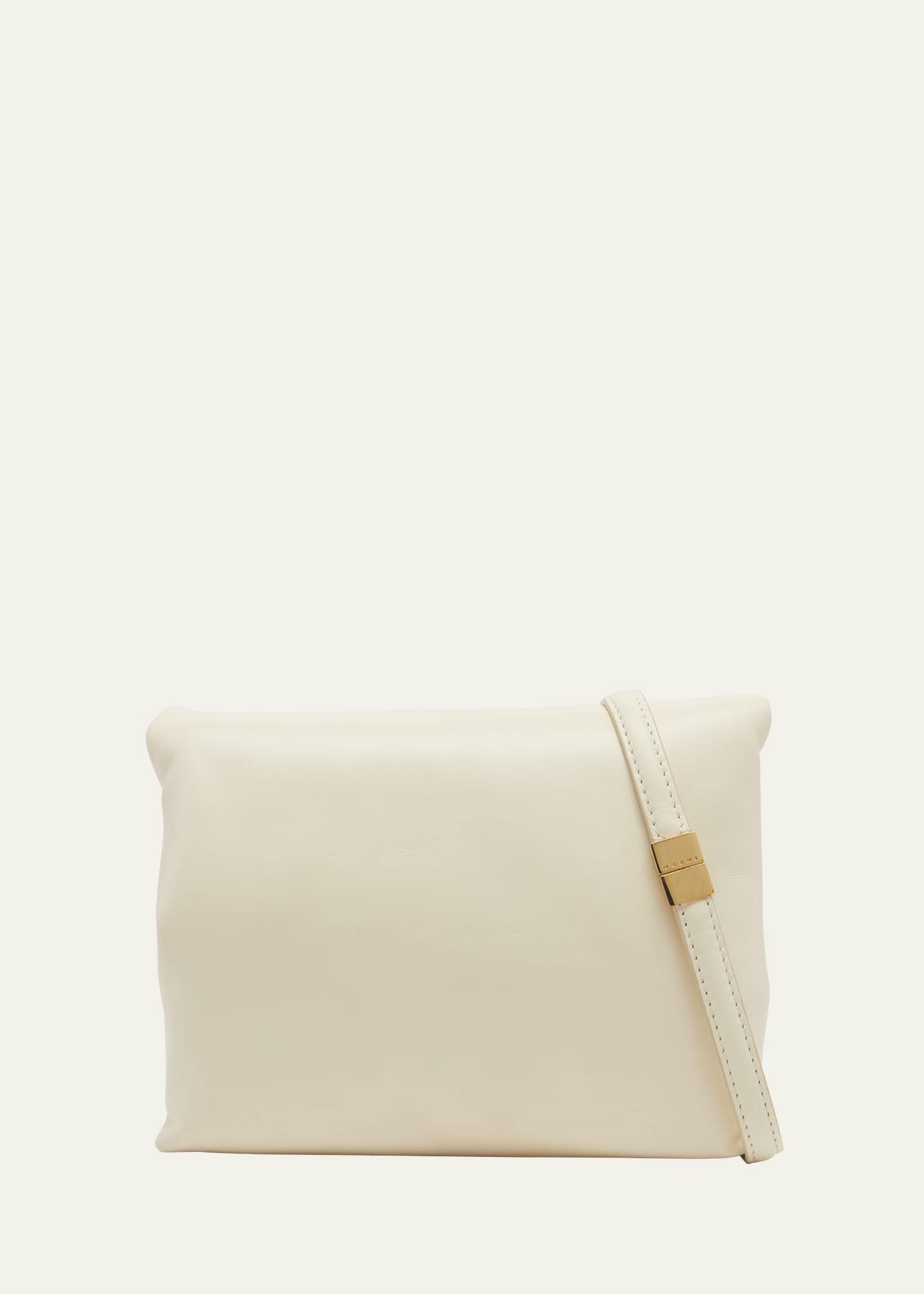 Marni Prisma Pochette Leather Shoulder Bag