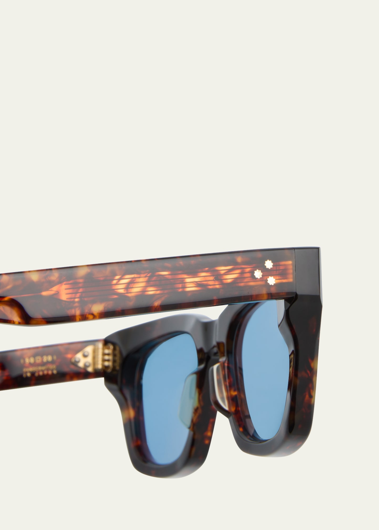 JACQUES MARIE MAGE DEALAN×E CORTINA Jacques Marie Mage x George Cortina Men's Dealan Acetate Rectangle