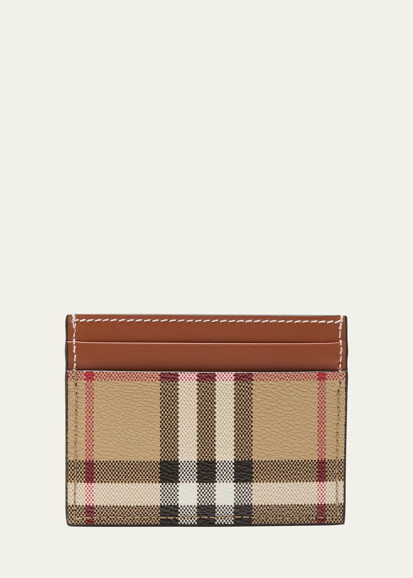 Burberry Sandon Check Card Holder - Bergdorf Goodman