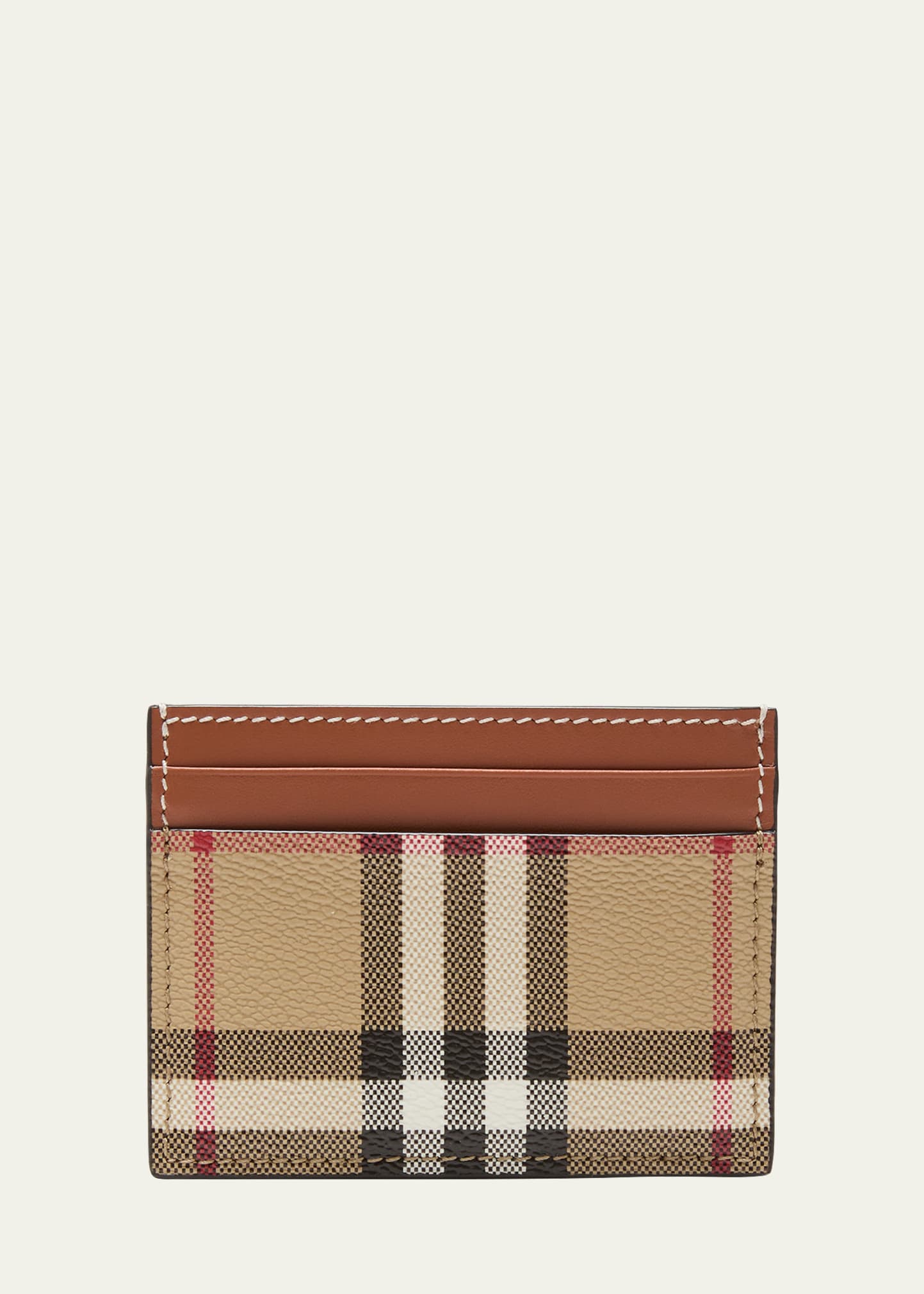 Burberry Elizabeth Small Check Saddle Crossbody Bag - Bergdorf Goodman