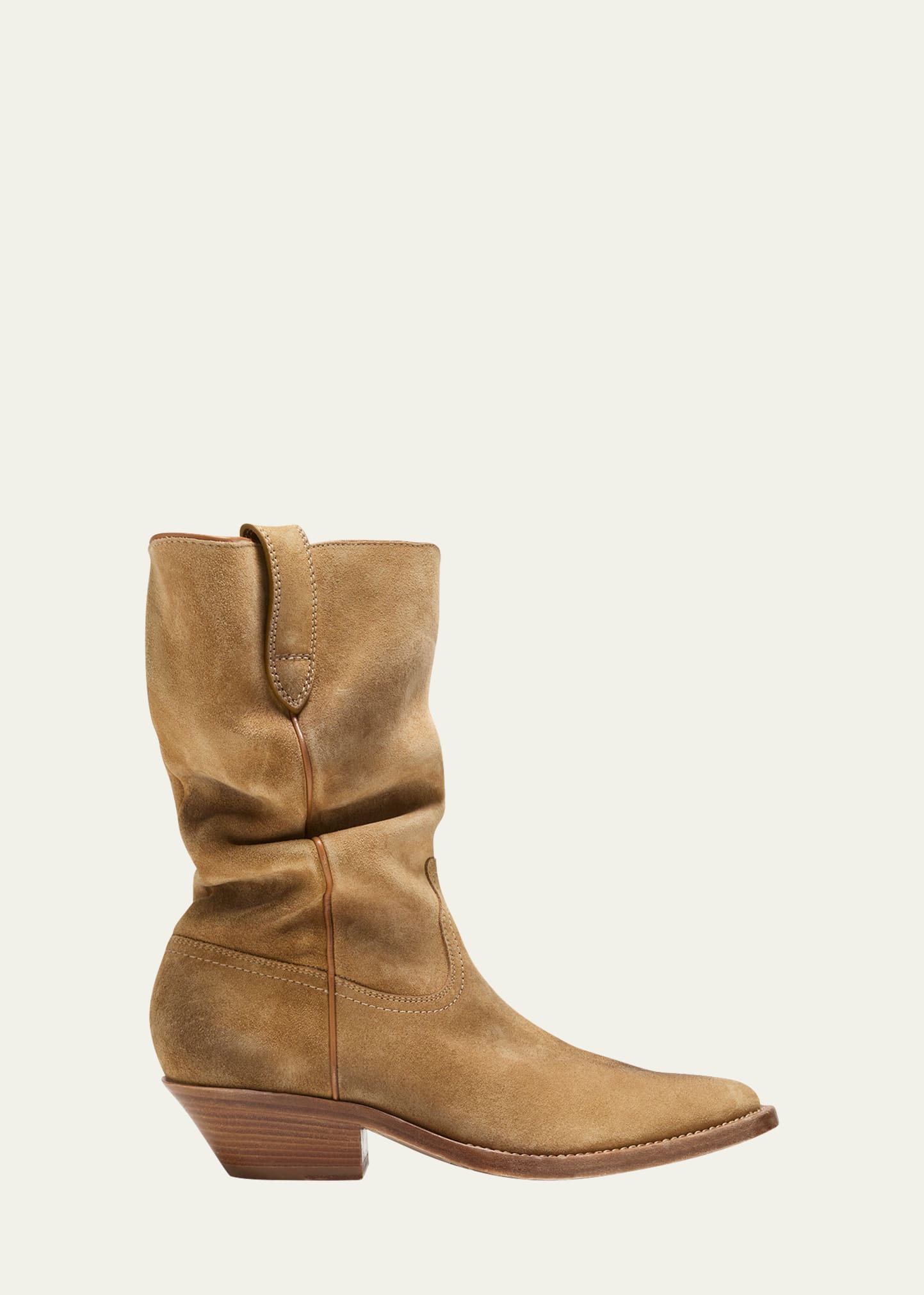 Gucci, Shoes, Gucci Western Cowboy Boots Suede