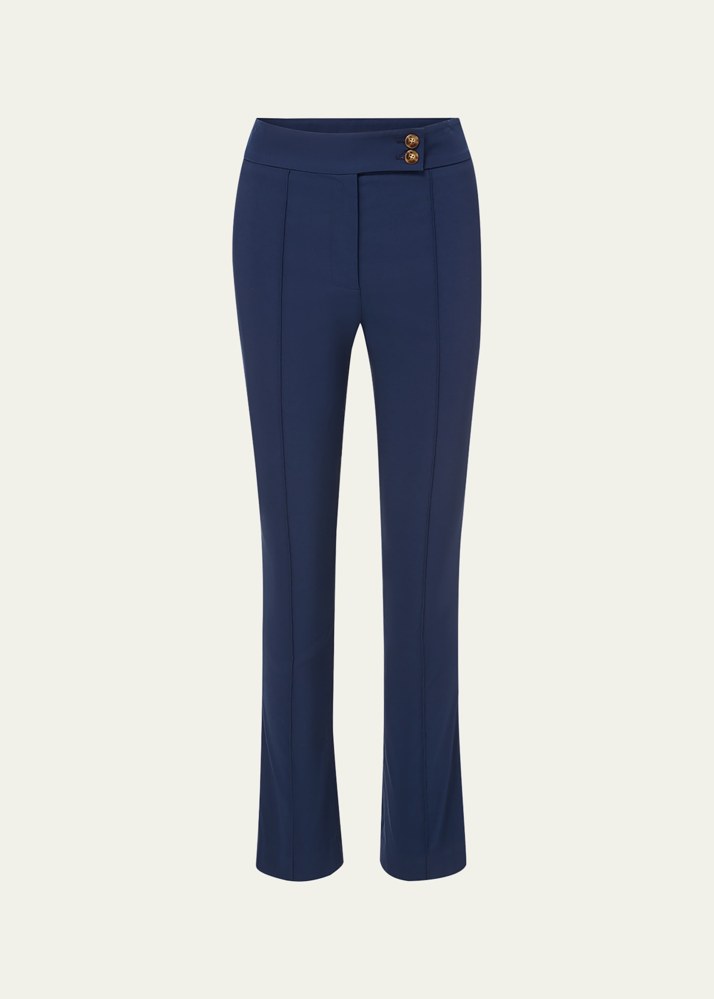 Veronica Beard Dell Cropped Kick-Flare Pants - Bergdorf Goodman