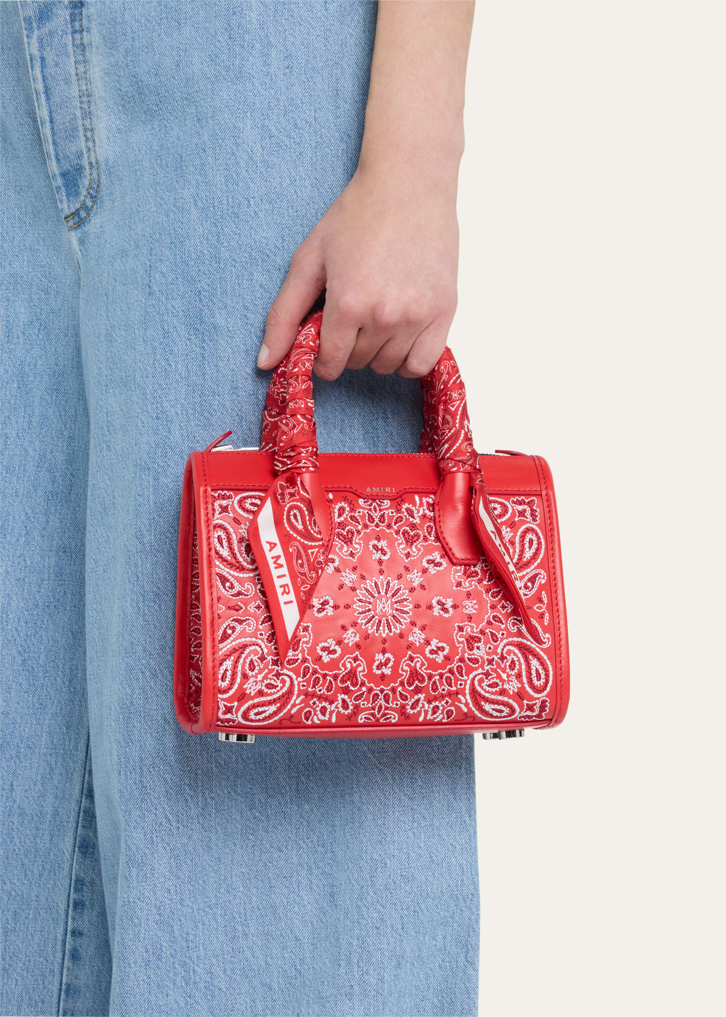Amiri Triangle Micro Bandana Top Handle Bag - Bergdorf Goodman
