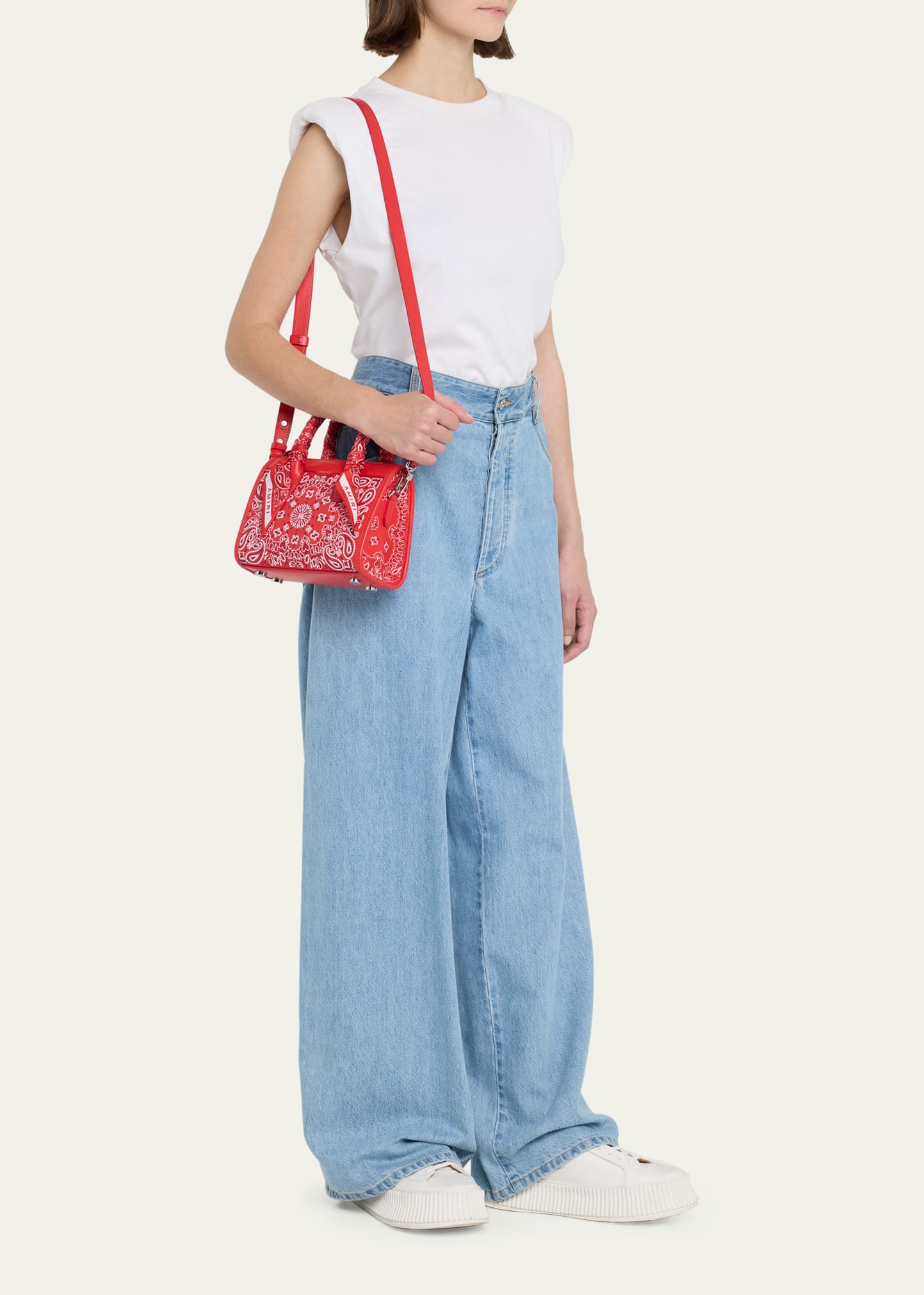Amiri Triangle Micro Bandana Top Handle Bag - Bergdorf Goodman
