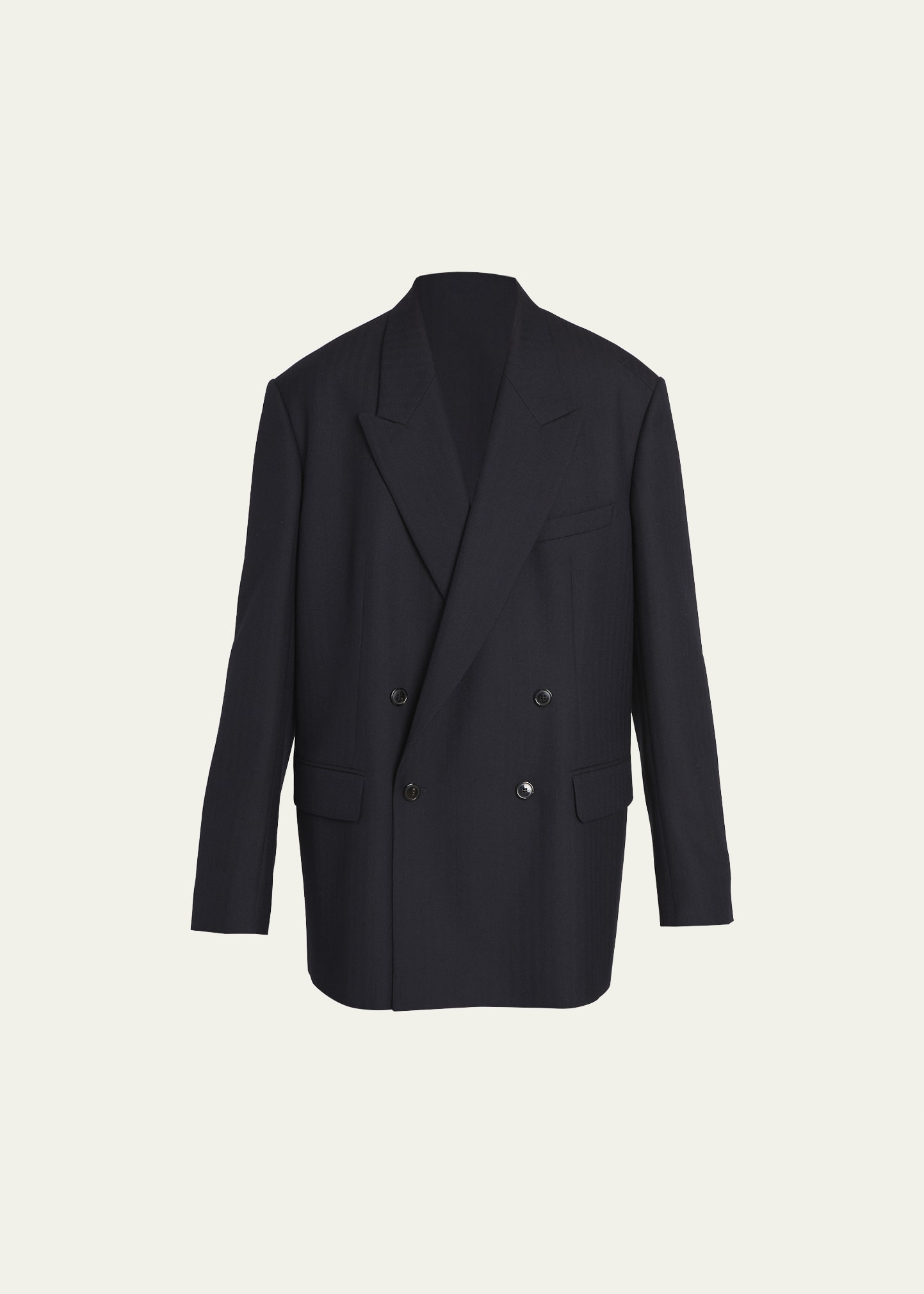 Dries Van Noten Men's Bishop Belted Wool Sport Coat - Bergdorf Goodman