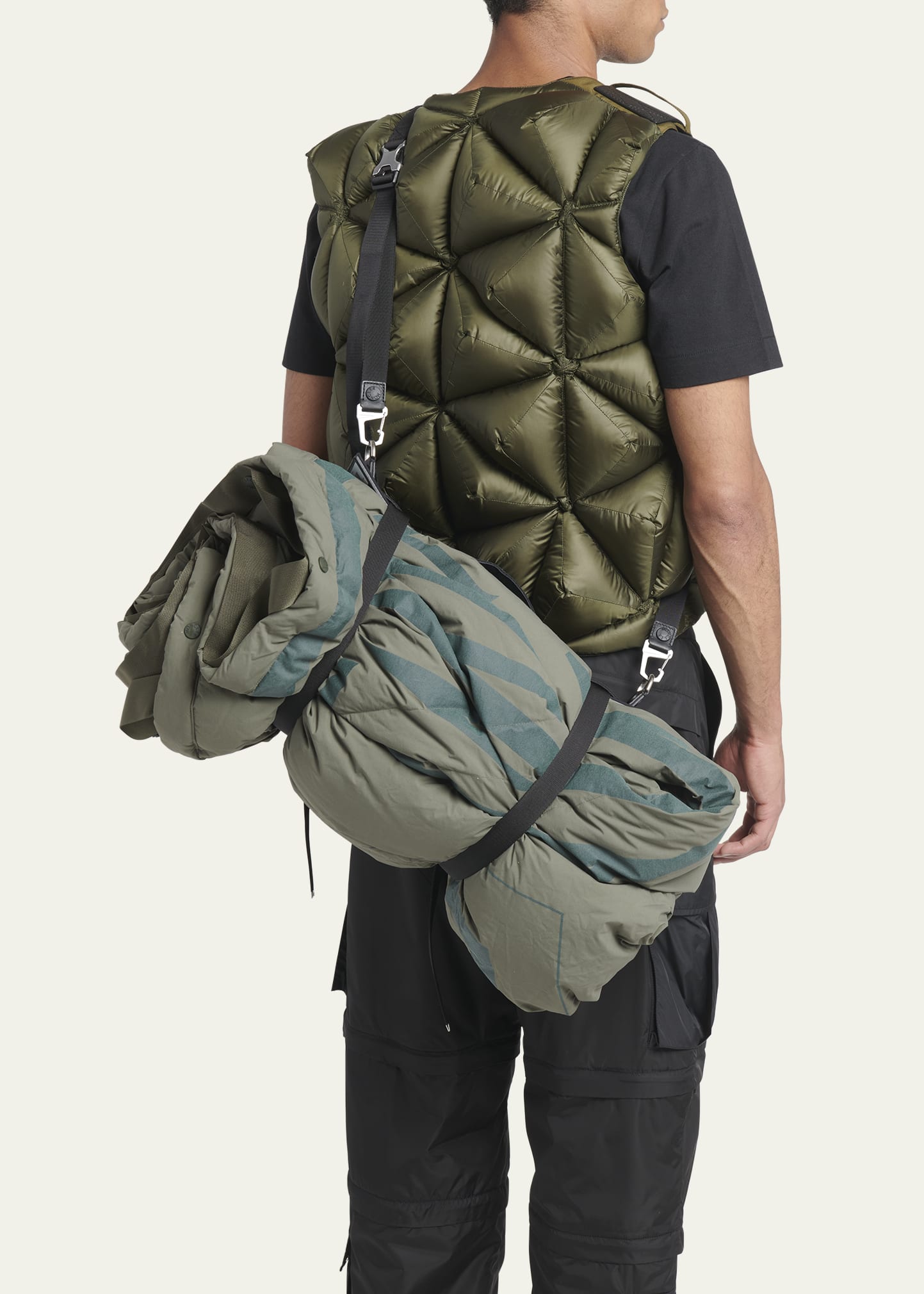 Moncler Genius Moncler x Pharrell Williams Quilted Logo Travel