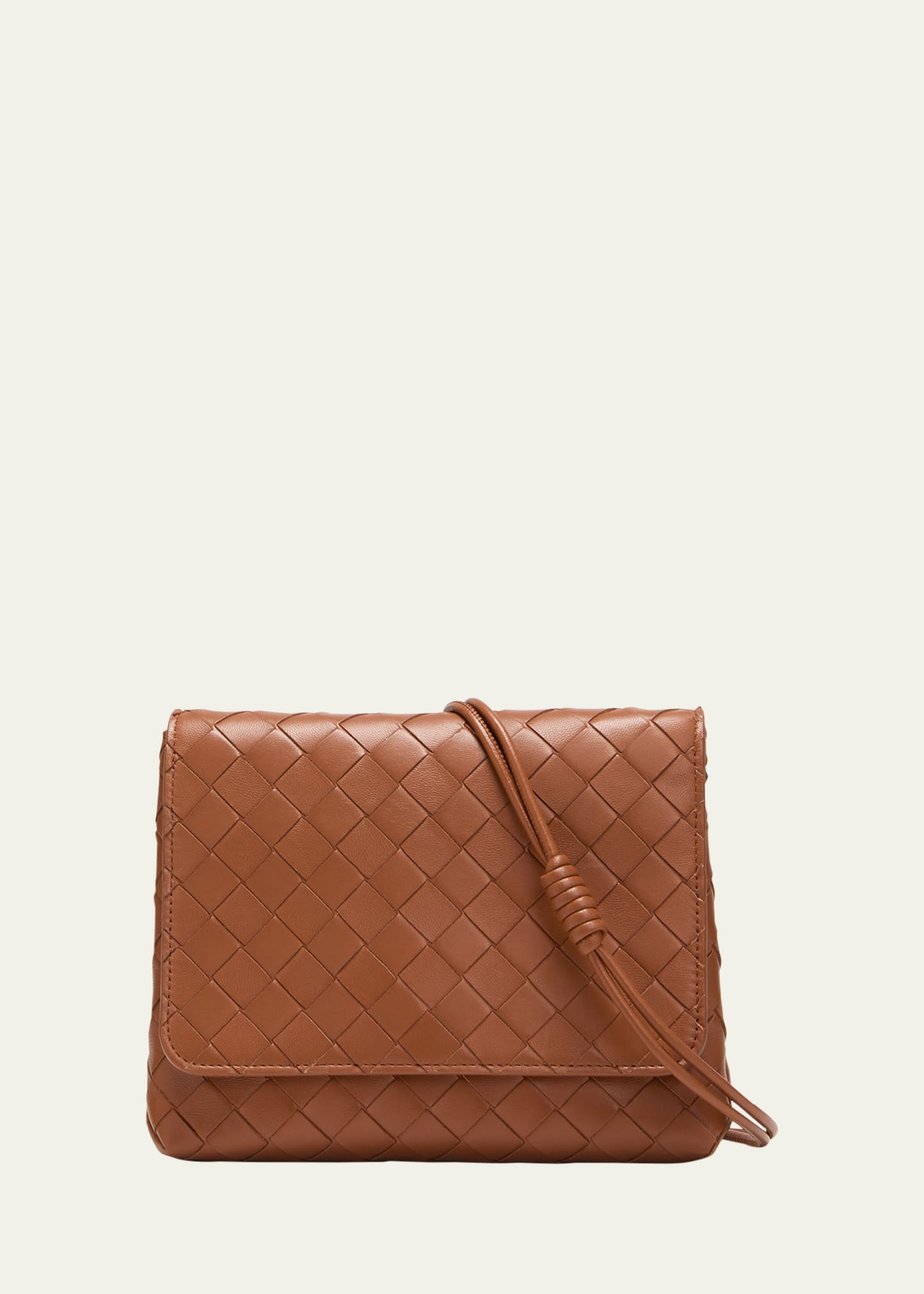 BOTTEGA VENETA Intrecciato leather pouch, Sale up to 70% off