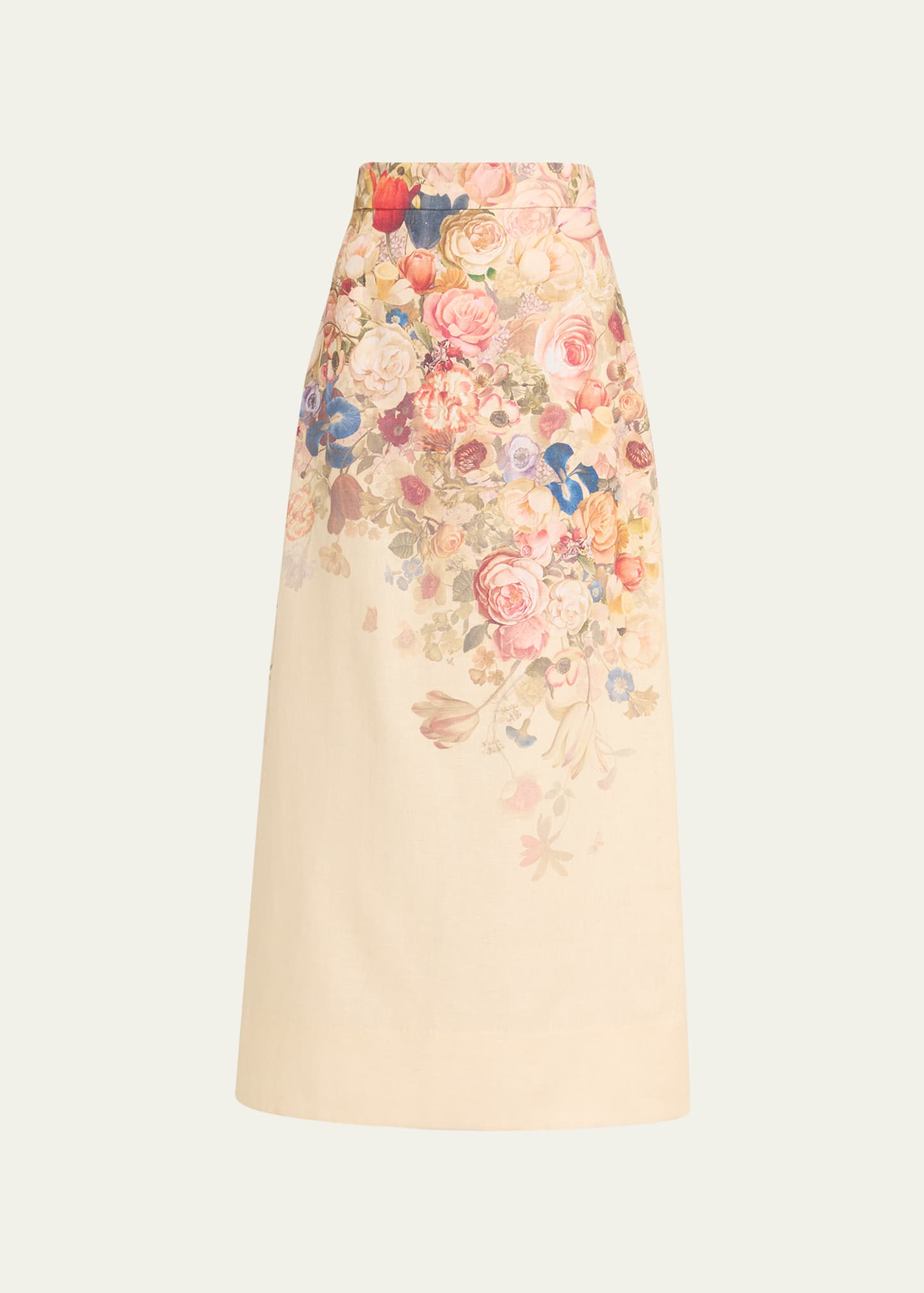VIP【関税送料無料】希少 ZIMMERMANN PRINTED PENCIL SKIRT Zimmermann Luminosity Floral Midi Pencil Skirt - Bergdorf