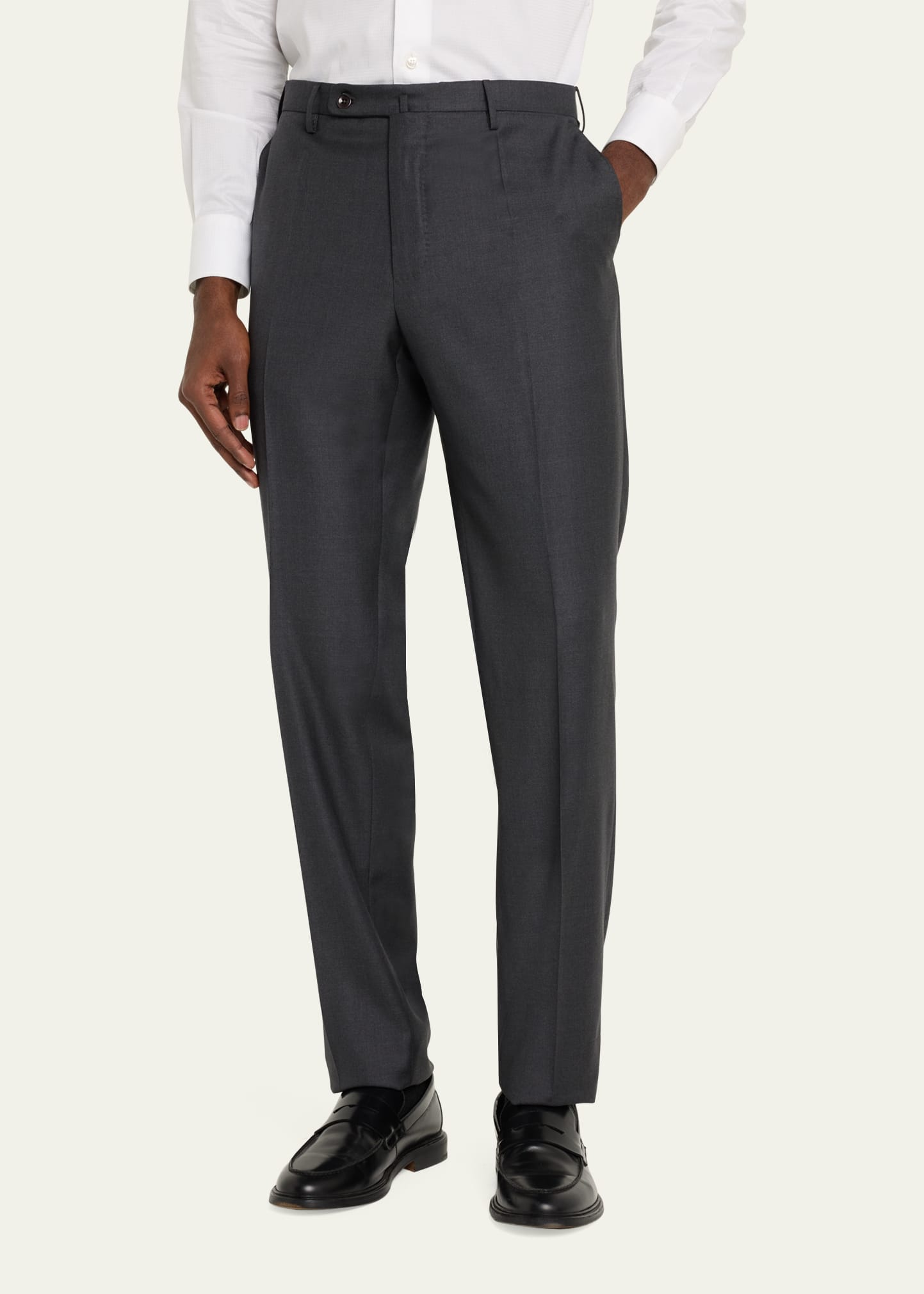 【MODERNIF】Nine wool slacks Natural Stretch Wool Slacks - Bullock & Jones | Bullock & Jones