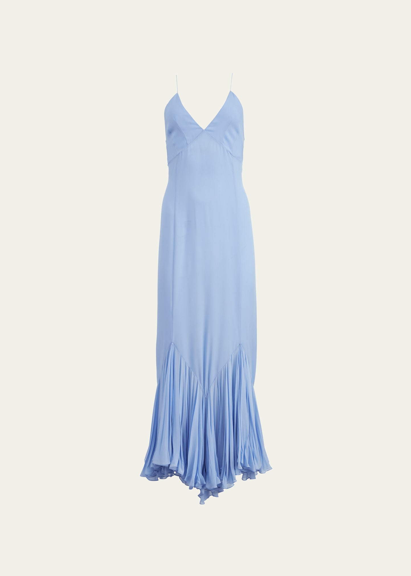 khaite blue dress KHAITE SICILY DRESS  Lawrence Covell