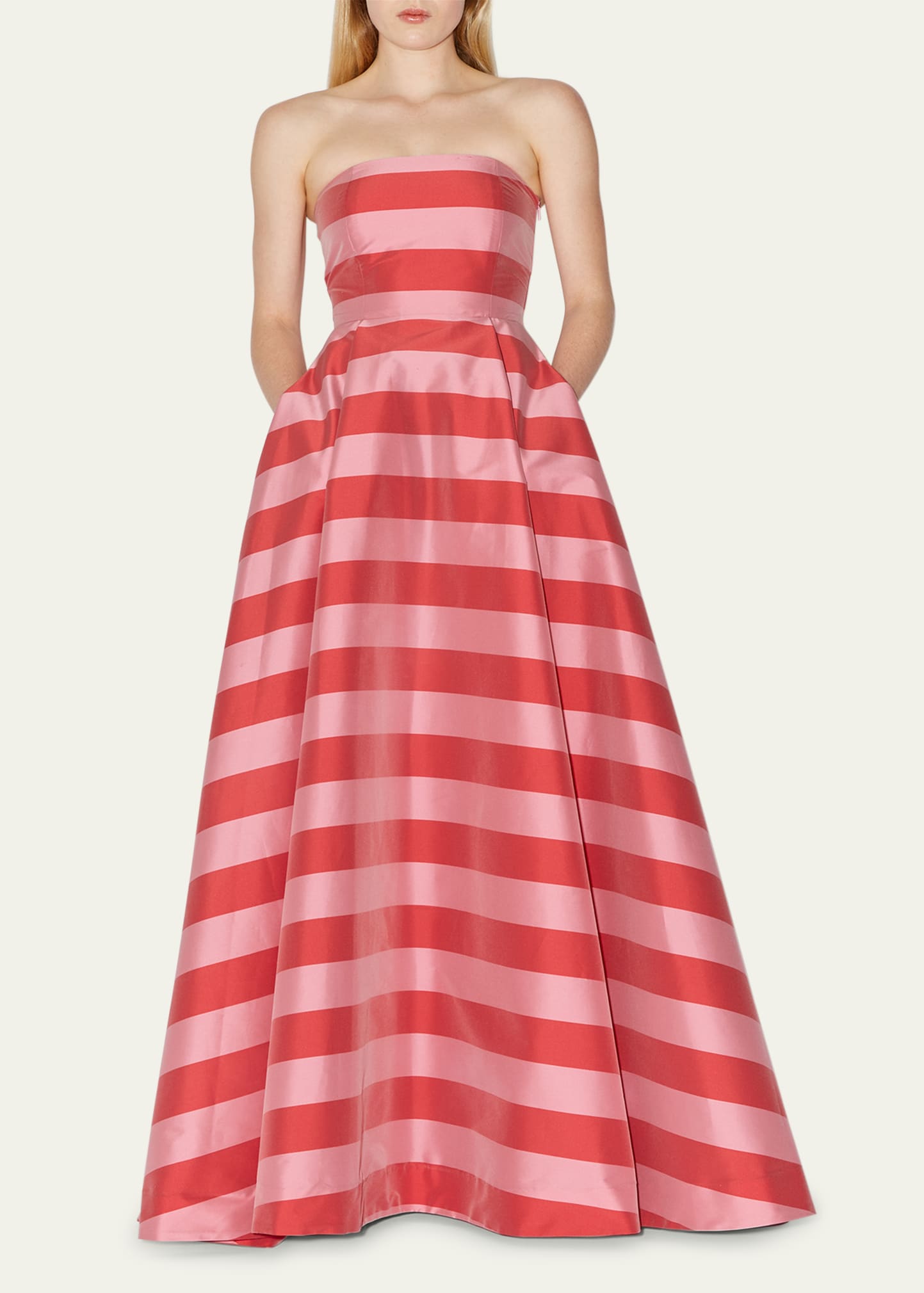 chinese dress ladies Bernadette Dress Gilded Jude Cloth in Stained Glass Hot Pink Gold| Jude  Connally