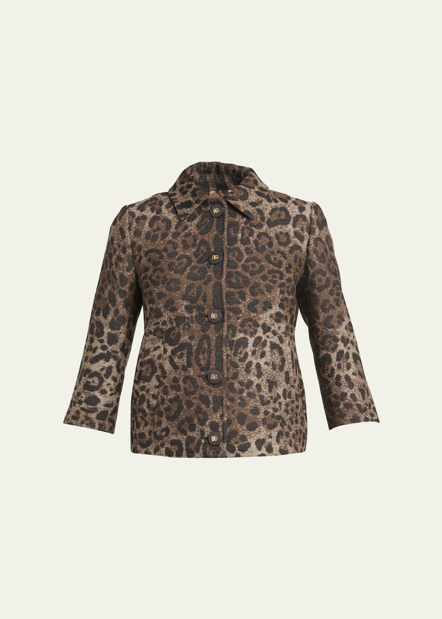 Dolce&Gabbana Majolica-Print Twill Collared Shirt - Bergdorf Goodman