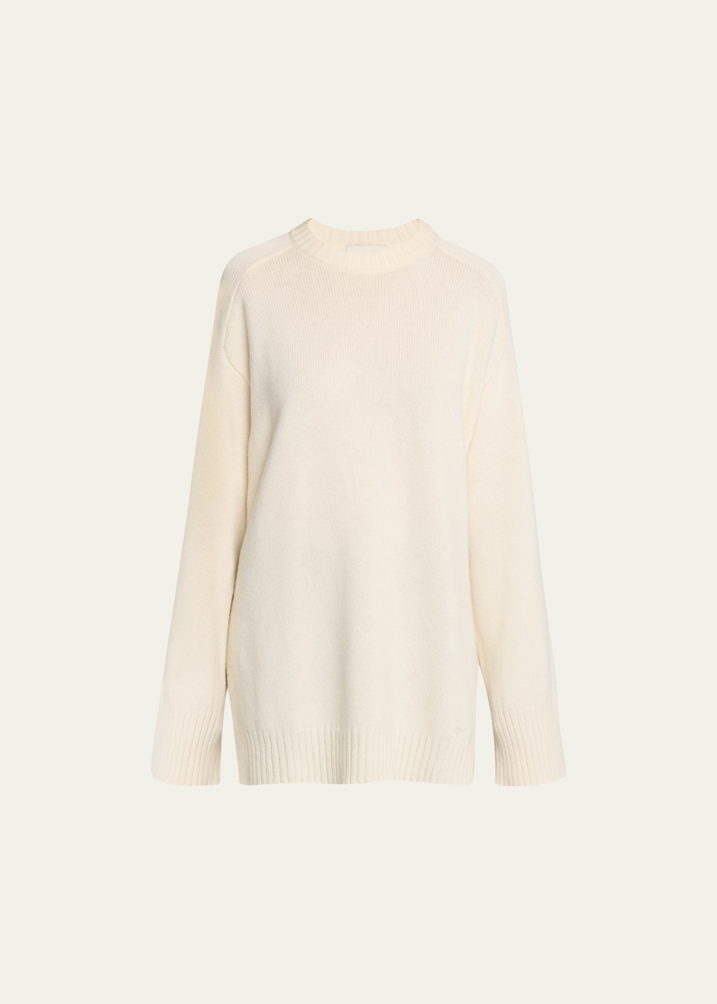 Loulou Studio High-Low Wool Cashmere Sweater