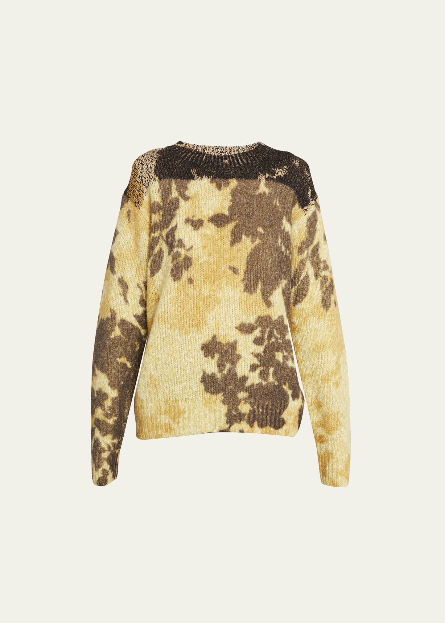 Dries Van Noten Tout Floral Wool Sweater