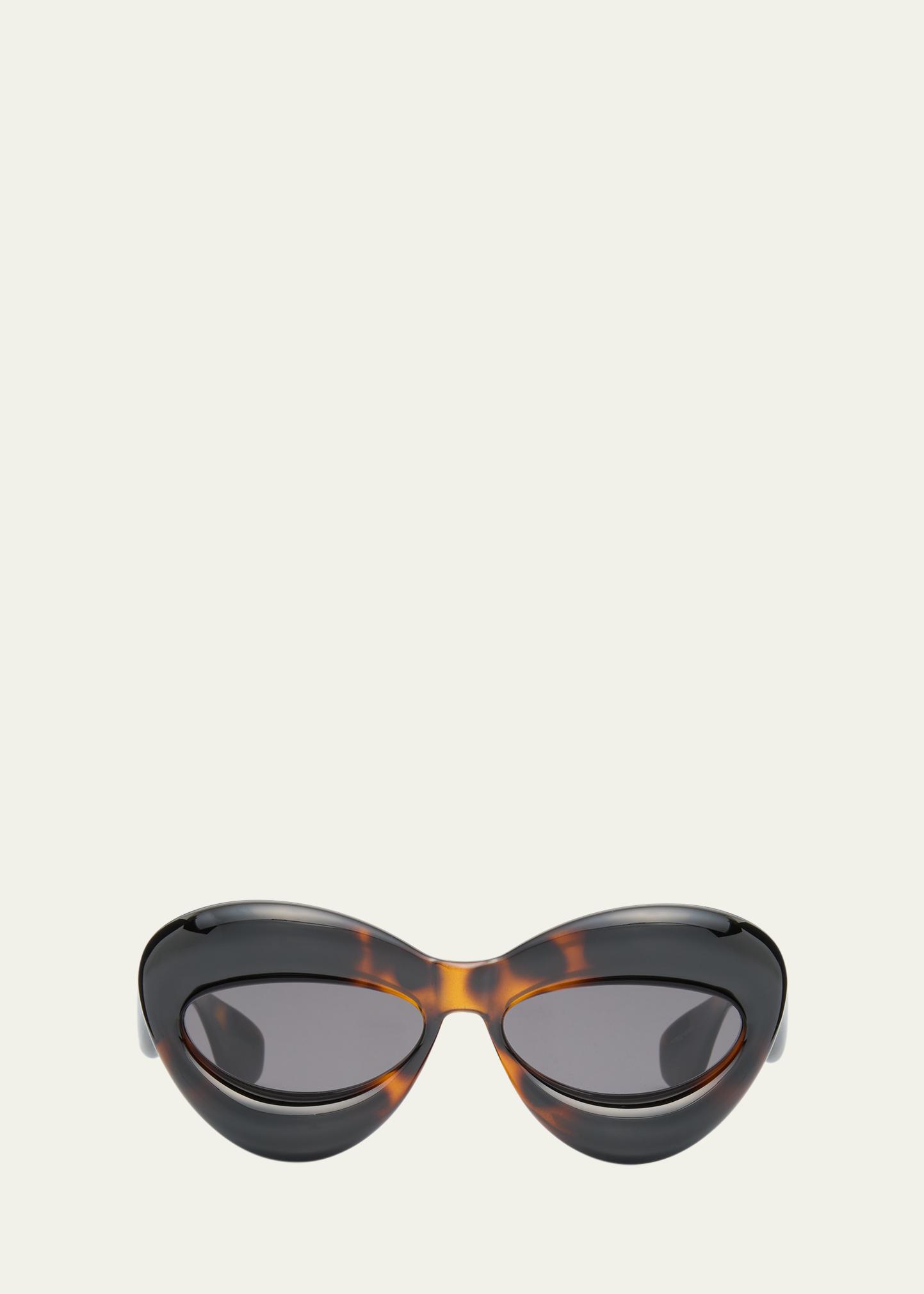 Loewe Sunglasses Inflated Cat-Eye Frame‎ Shades LOEWE EYEWEAR Cat-eye acetate sunglasses | NET-A-PORTER main image 2