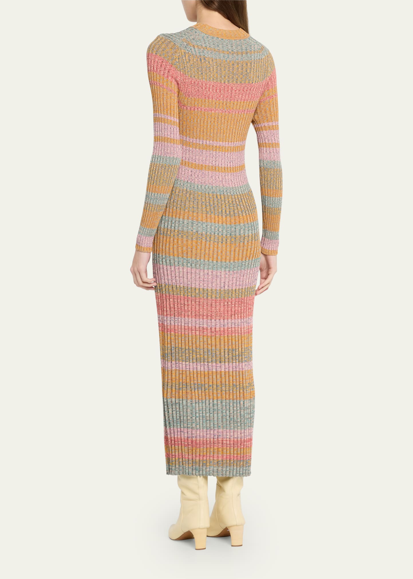chanel knitted dress Chanel // Pre-Fall 2018 Knit Anchor Sweater Dress – VSP Consignment main image 0