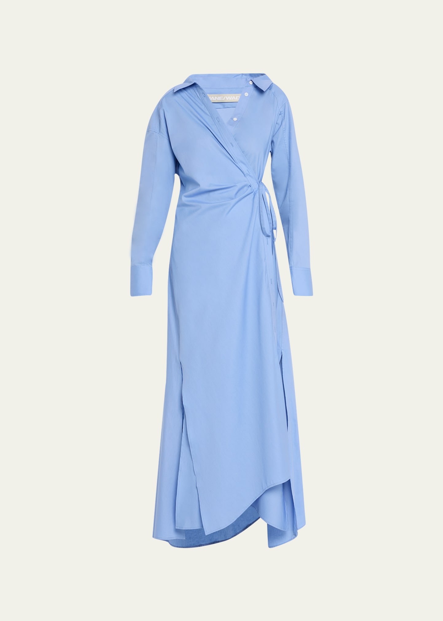 flowy christmas party dress Kiyonna Plus Size Kelsey Long Sleeve Maxi Dress main image 0