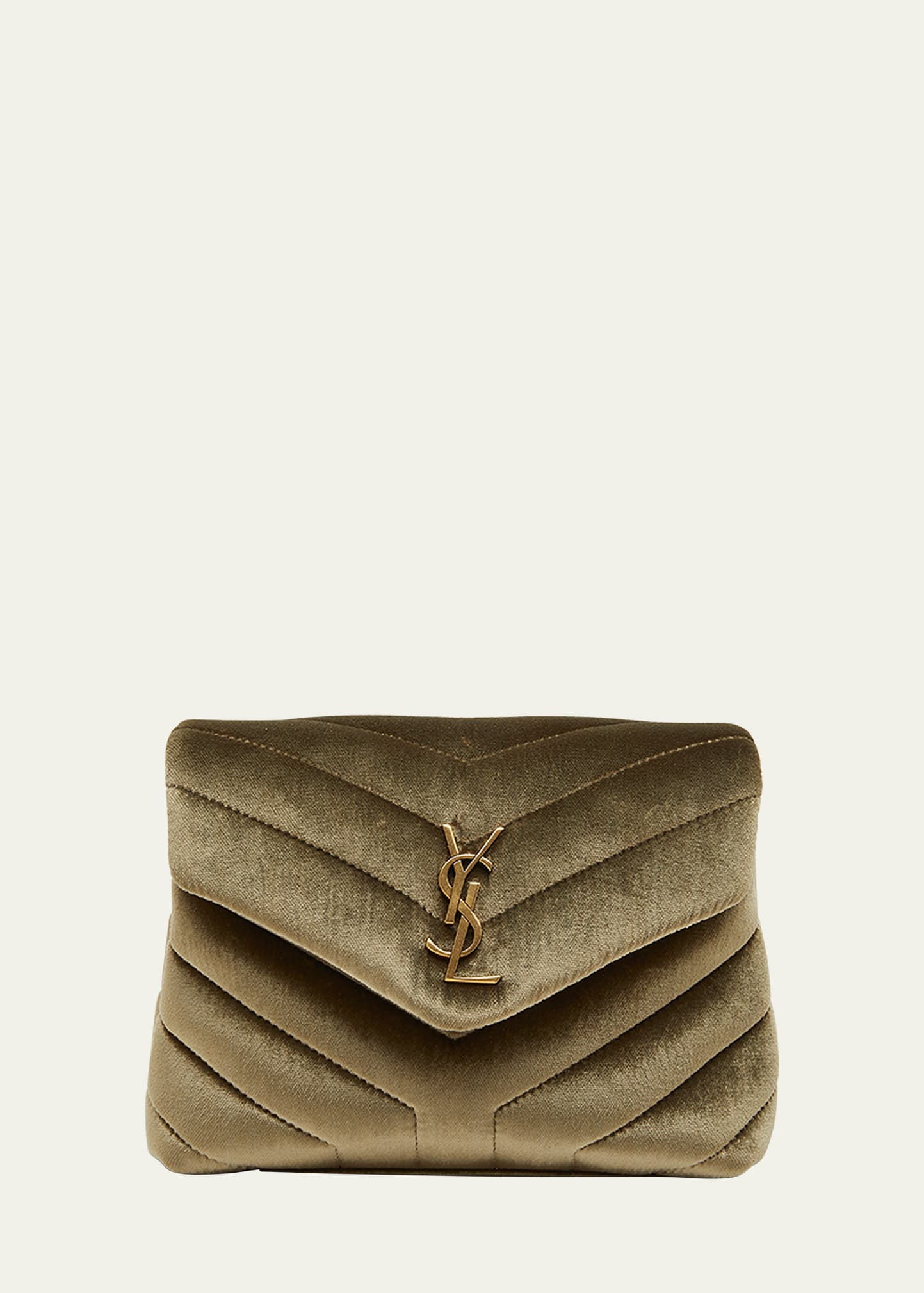 Saint Laurent Loulou Small YSL Quilted Calfskin Flap Shoulder Bag -  Bergdorf Goodman