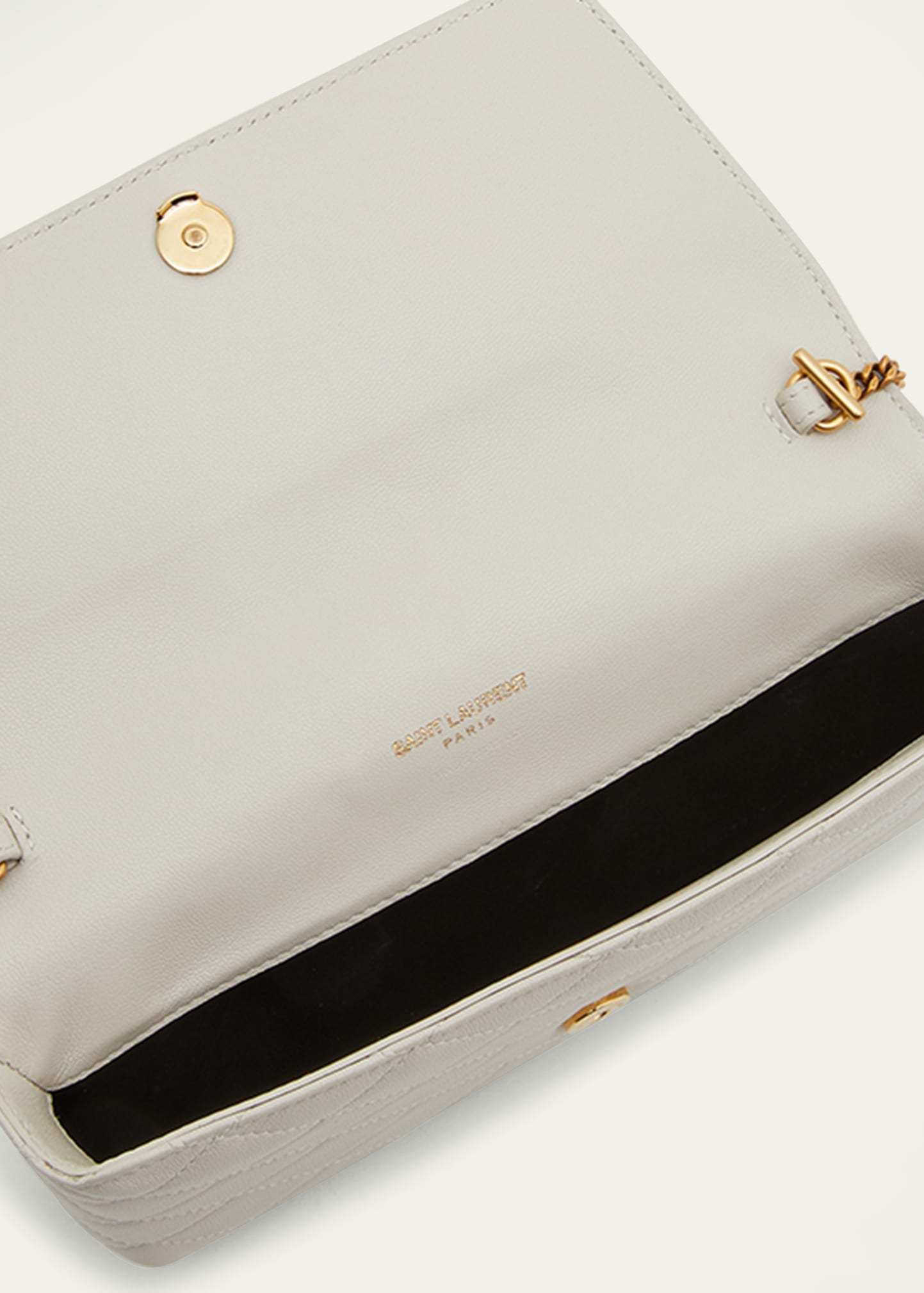 Saint Laurent Gaby Phone Holder YSL Crossbody Bag in Quilted