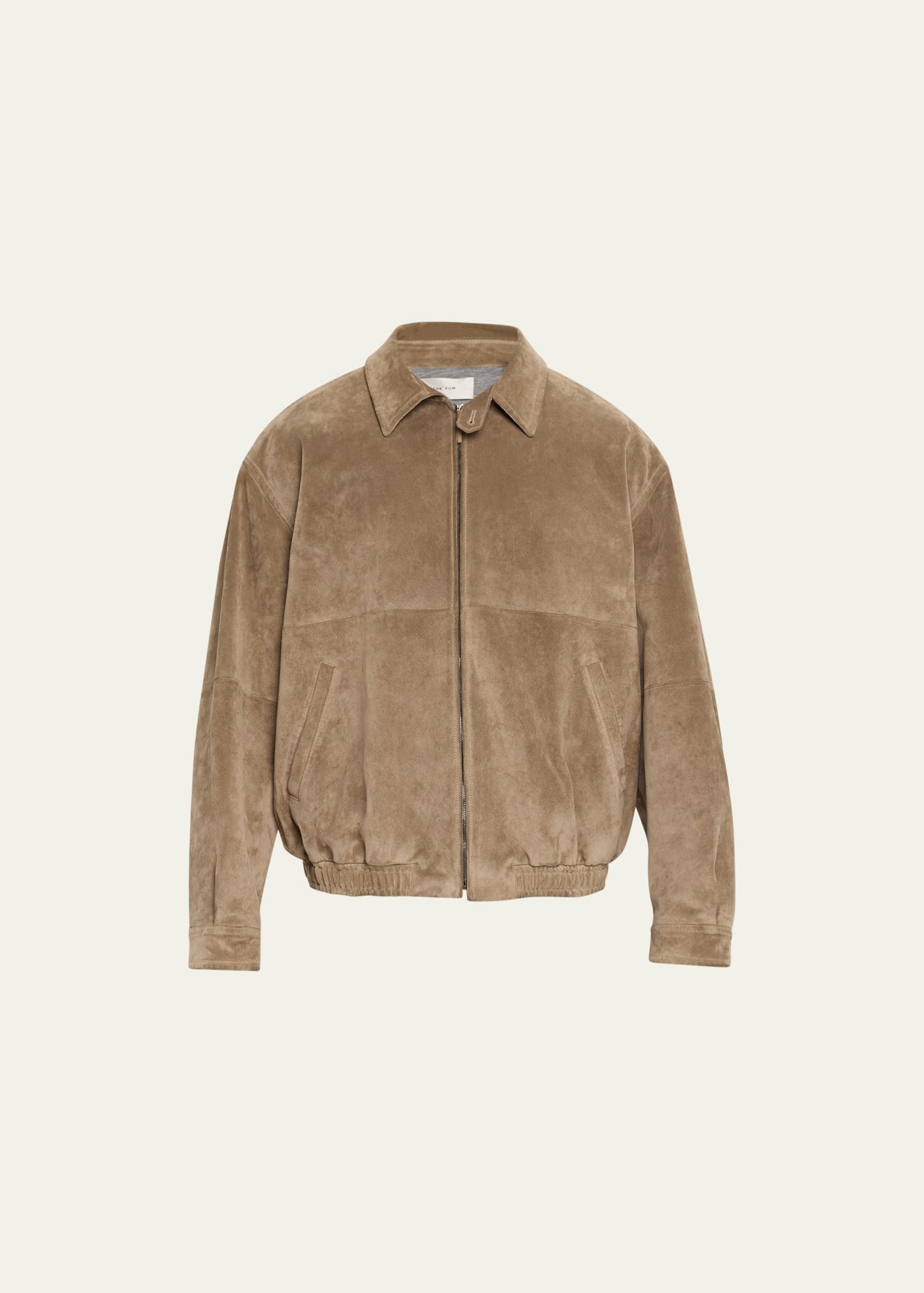 THE ROW Men's Ronan Suede Blouson Jacket - Bergdorf Goodman