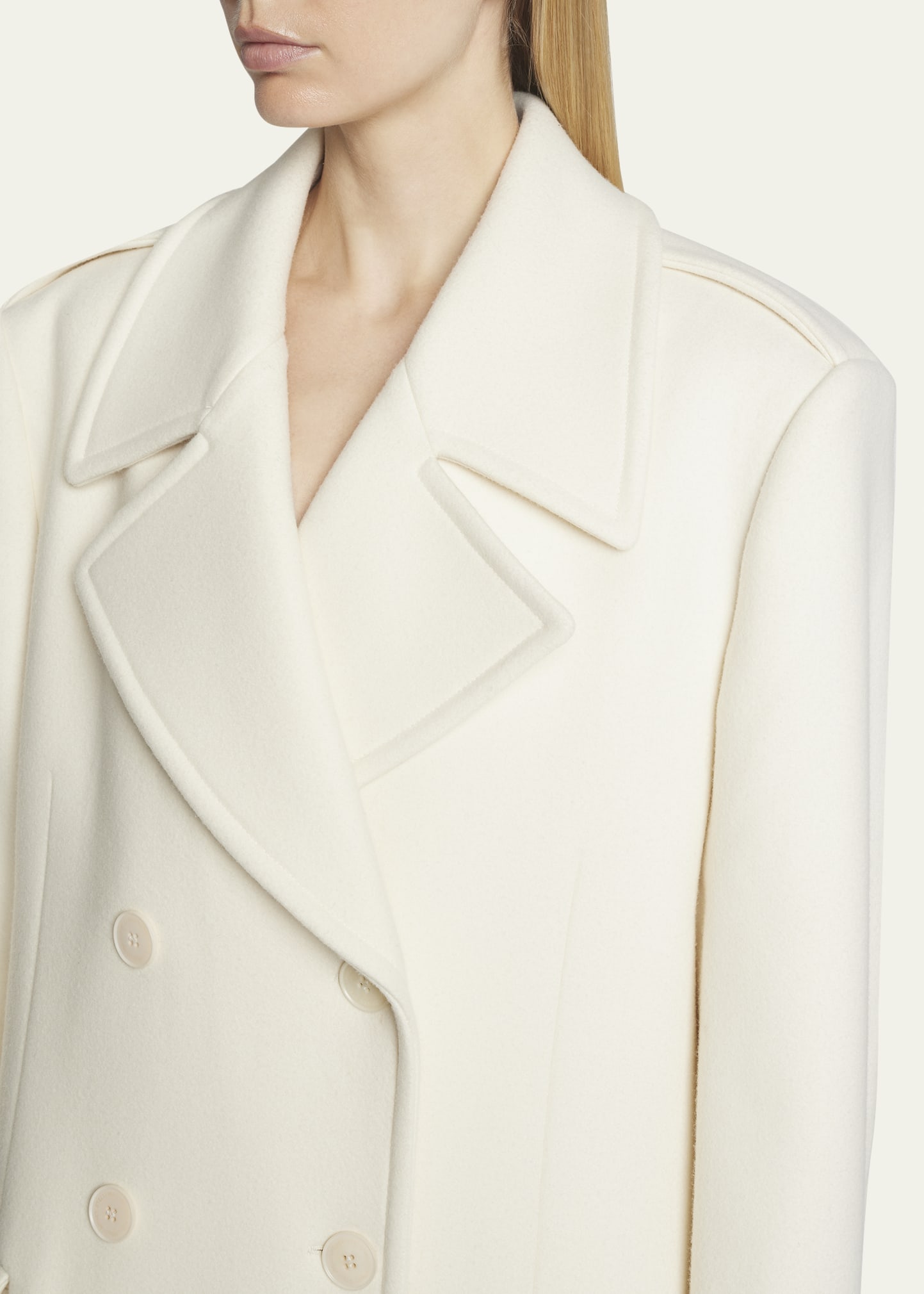 Stella McCartney Oversized Wool Maxi Trench Coat - Bergdorf Goodman