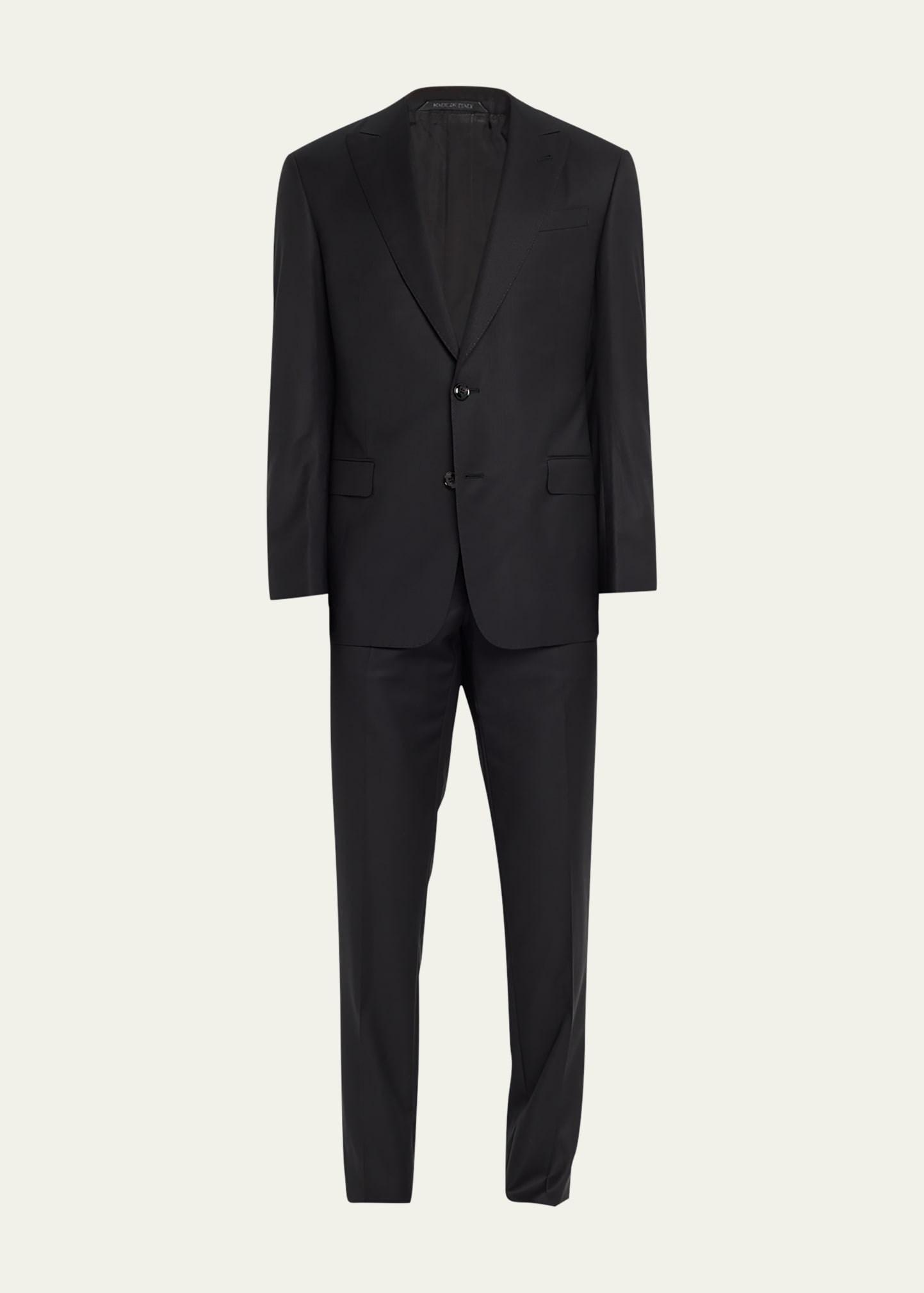 Giorgio Armani Men's Pinstripe Wool Suit - Bergdorf Goodman