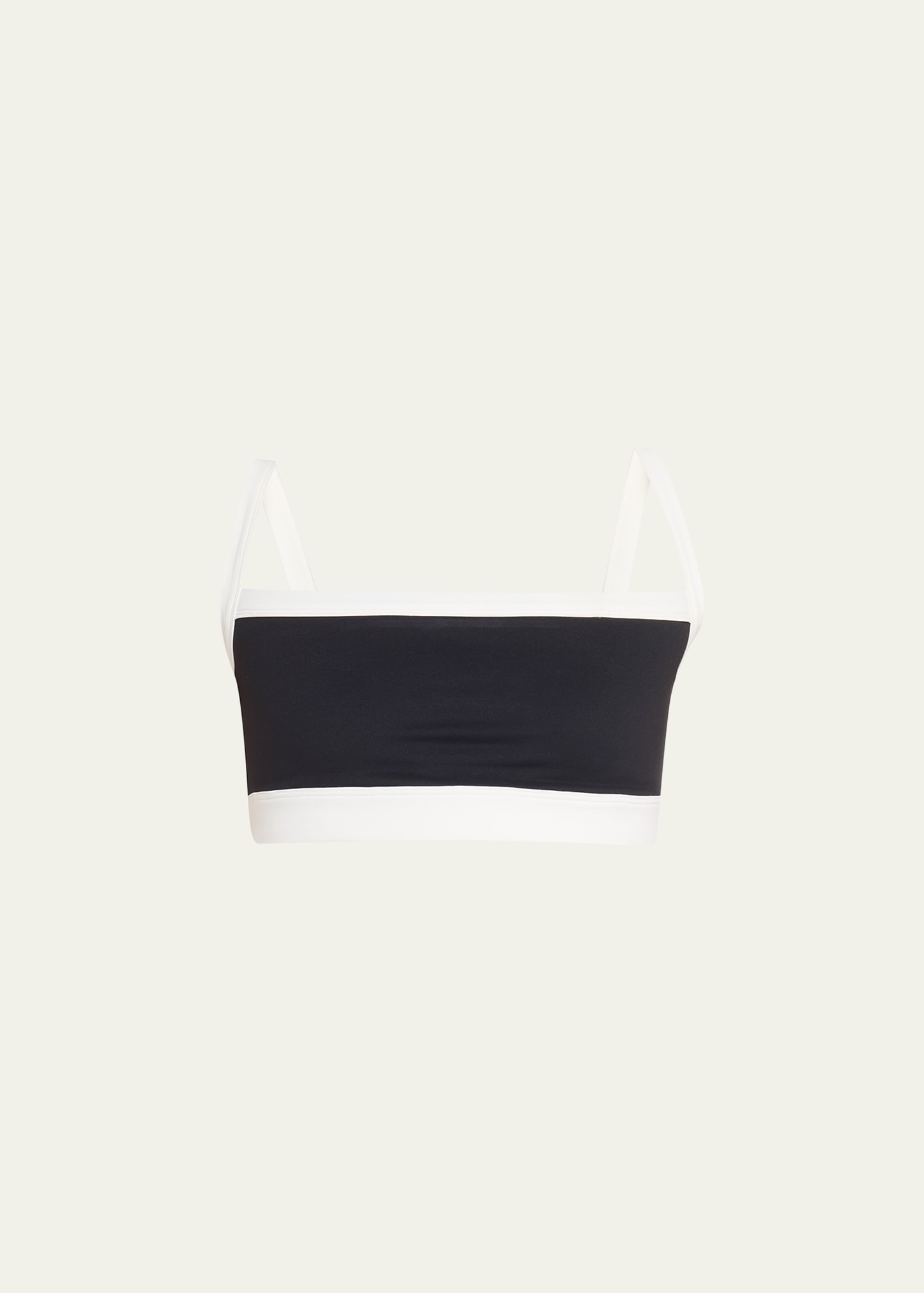 Splits59 Monah Rigor Sports Bra in Black & White