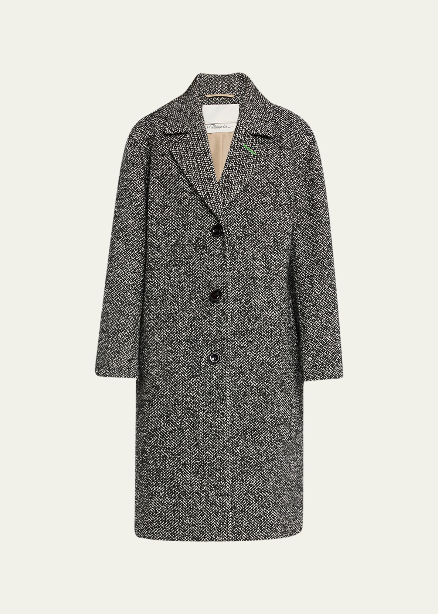 3.1 Phillip Lim Oversized Textured Balmacaan Coat - Bergdorf Goodman