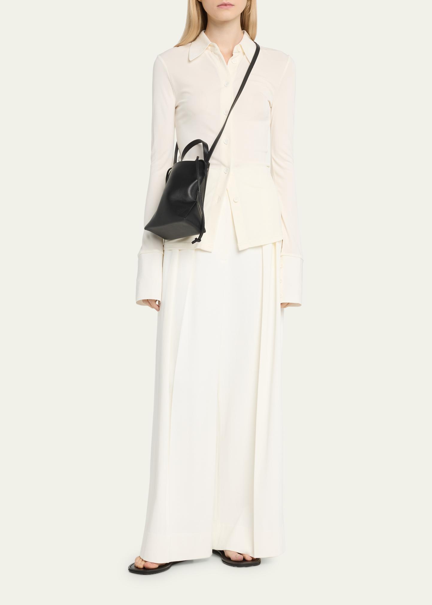 Aesther Ekme Crushed Mini Leather Shoulder Bag - Bergdorf Goodman