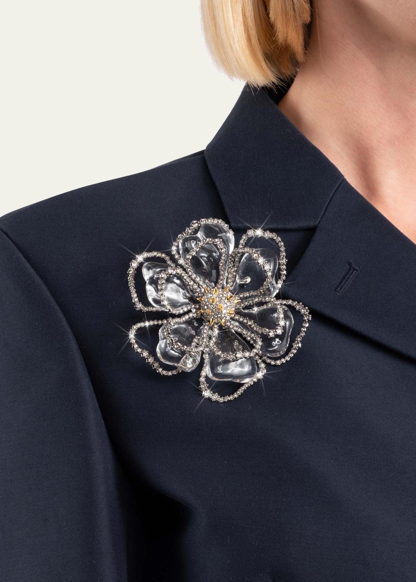 Alexis Bittar Punk Royale Beaded Bow Barrette Alexis Bittar Confetti Crystal Lucite Skinny Hinge Bracelet  main image 3