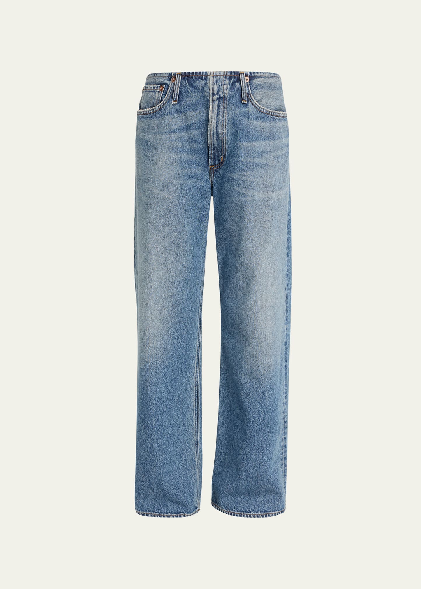 AGOLDE Lex Low Rise Wide Leg Jeans Bergdorf Goodman