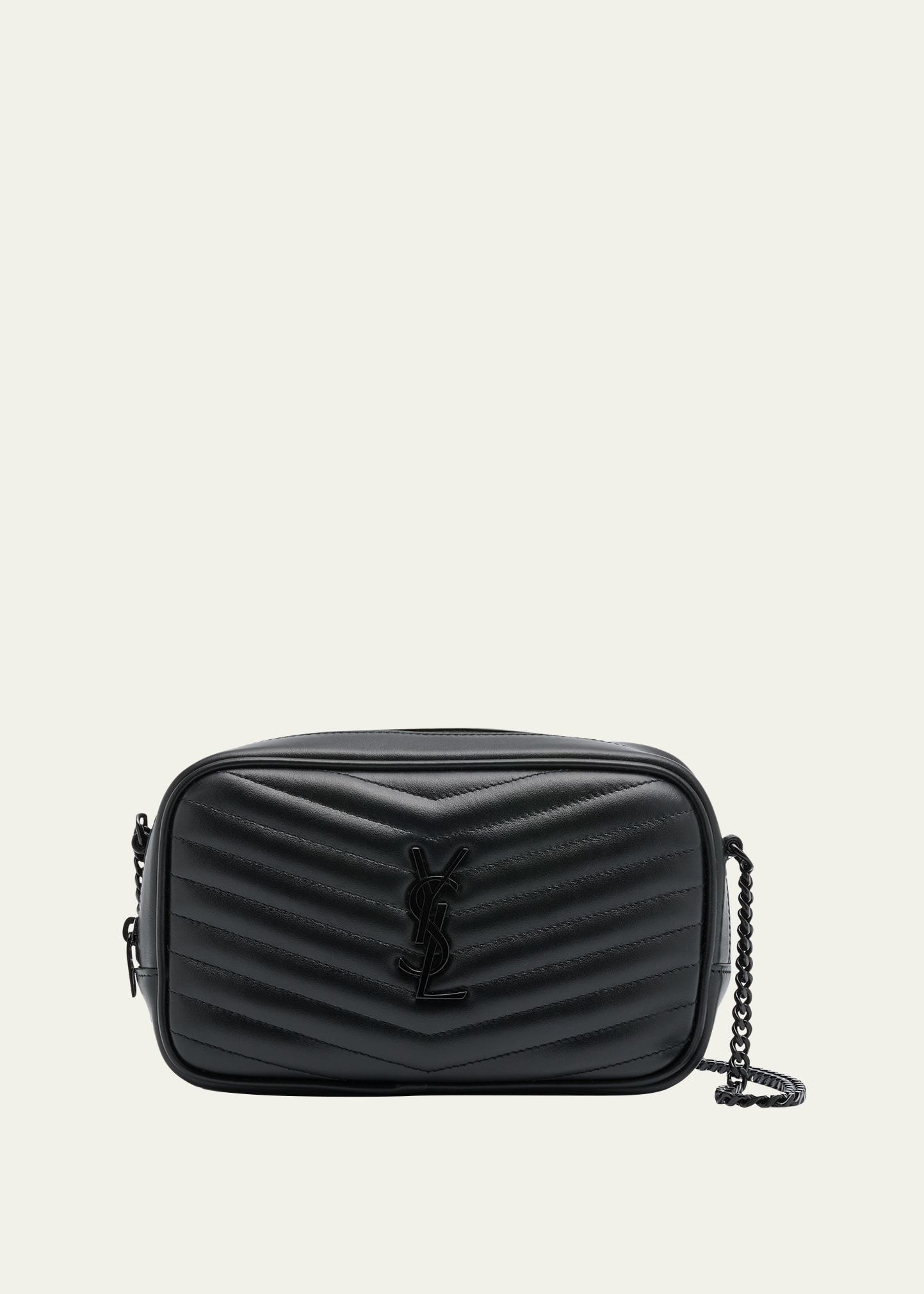 Ysl camera bag all black hotsell