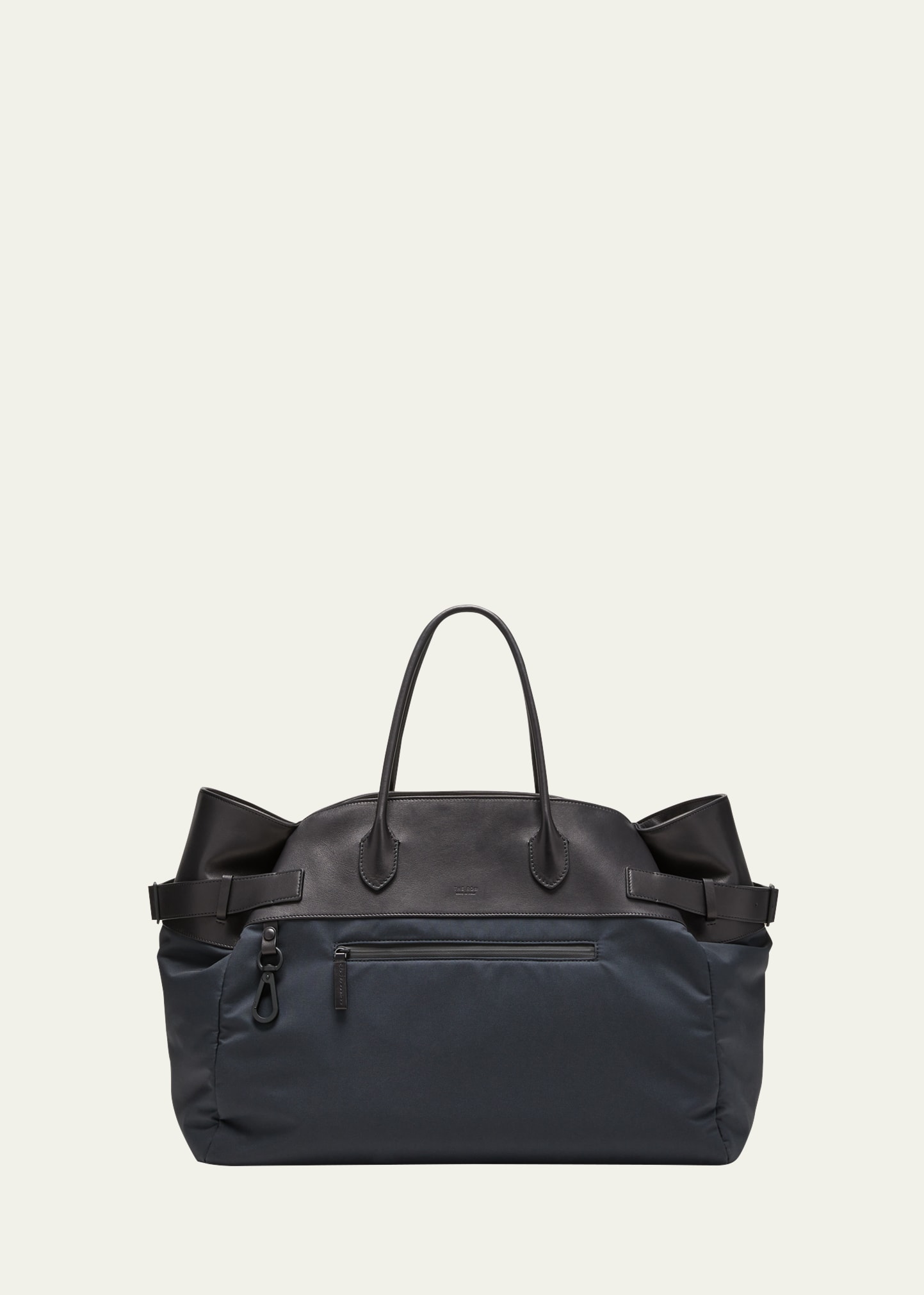 THE ROW Men s Margaux 17 Nylon and Leather Tote Bag Bergdorf Goodman