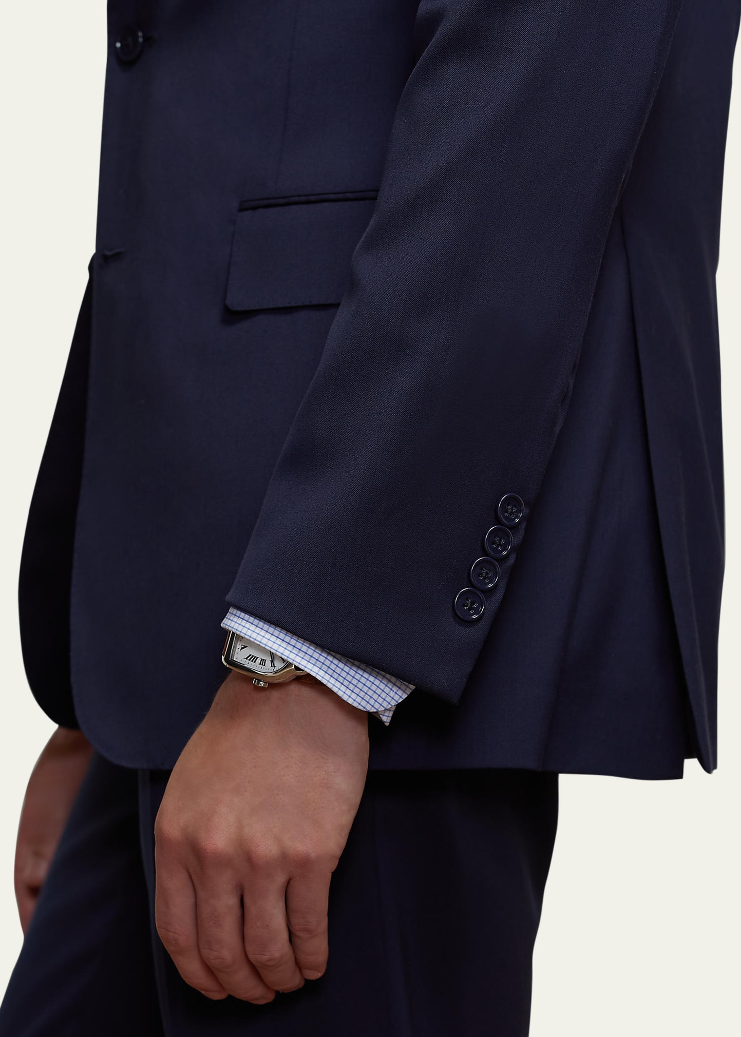 Ralph Lauren Purple Label Men's Gregory Hand-Tailored Wool Serge