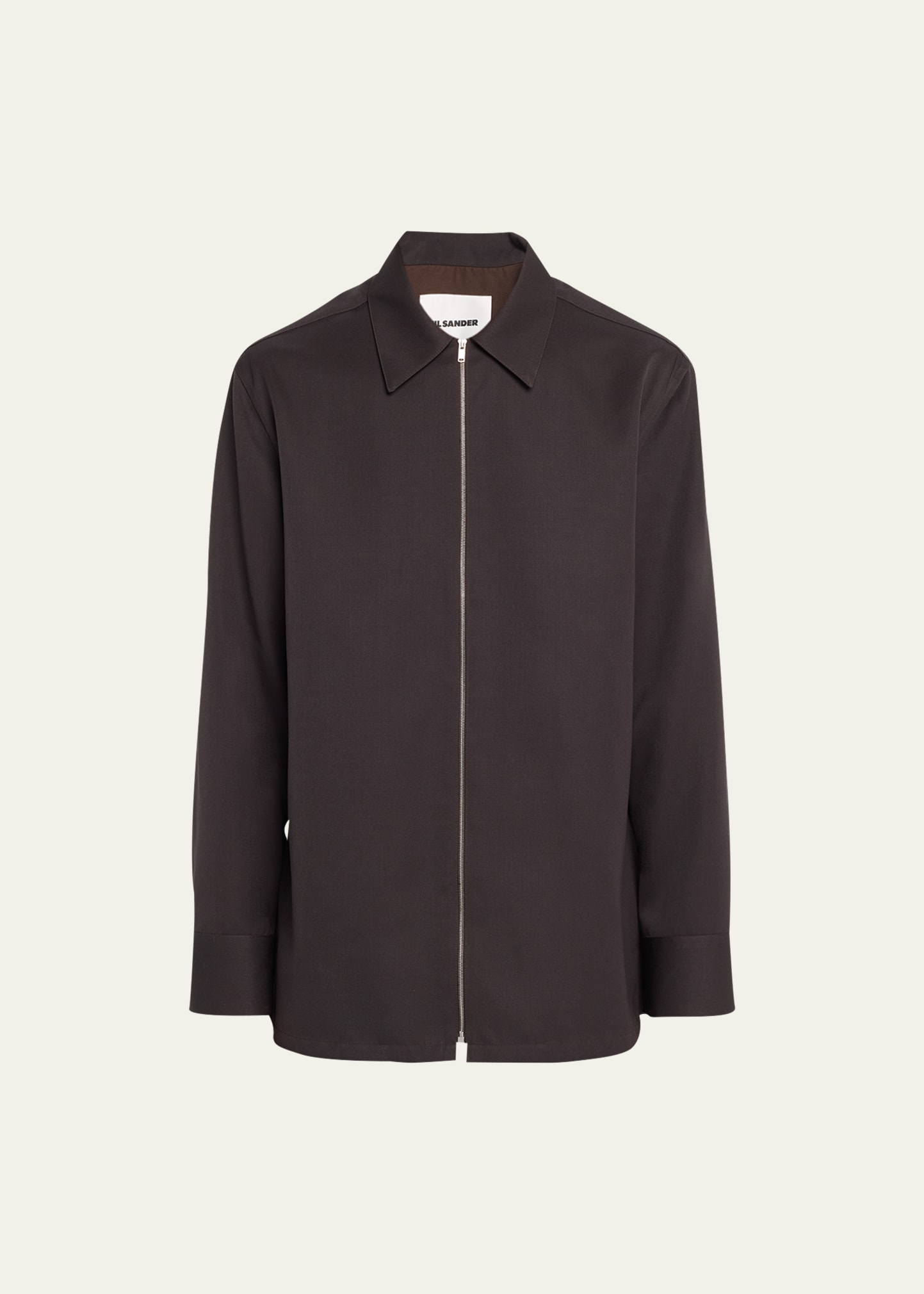 新品未使用 Unfil 20aw gabardine full zip overshirt