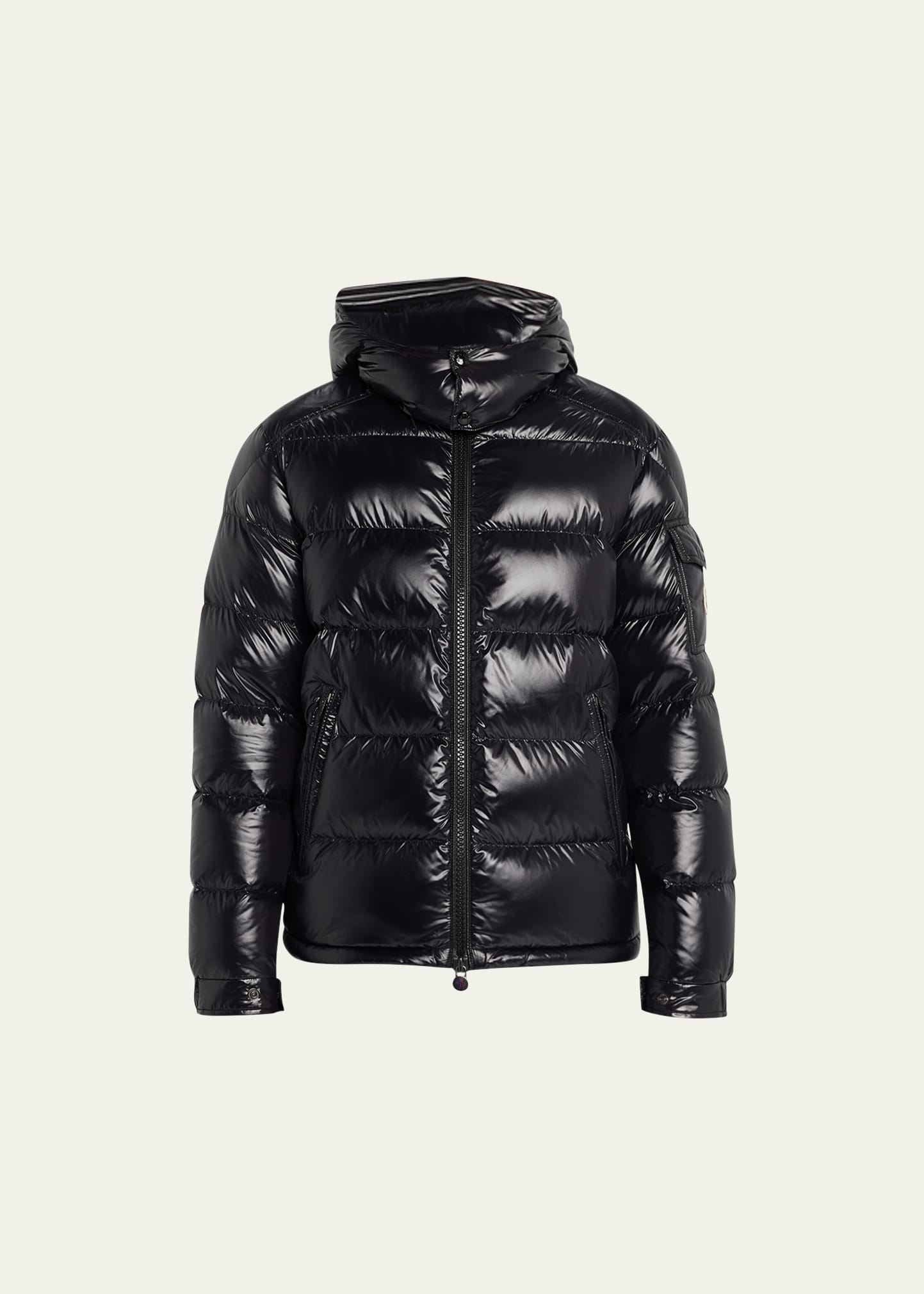 Moncler Men's Laque Nylon Puffer Jacket - Bergdorf Goodman