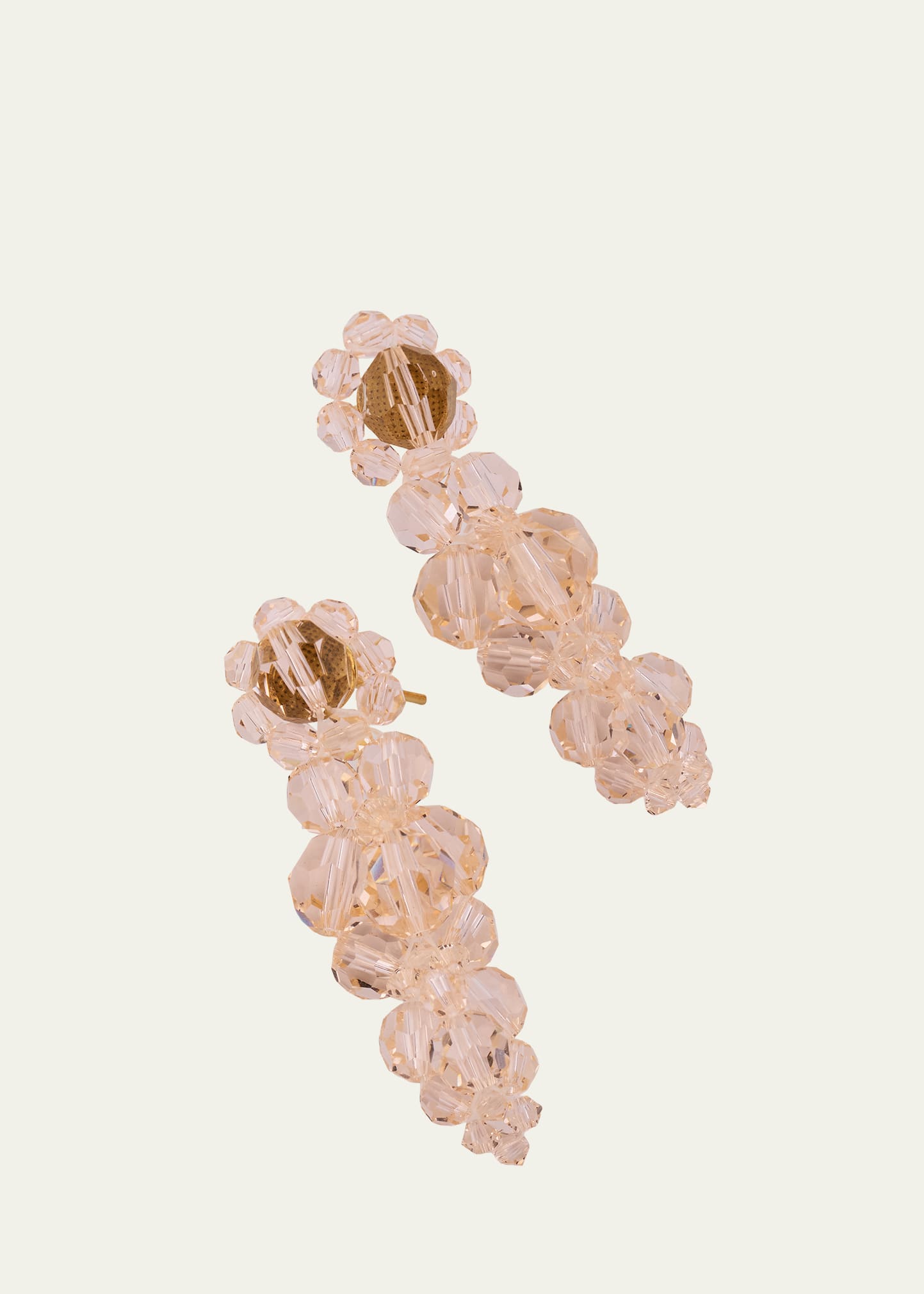 Simone Rocha Mini Cluster Earrings, Green - Bergdorf Goodman