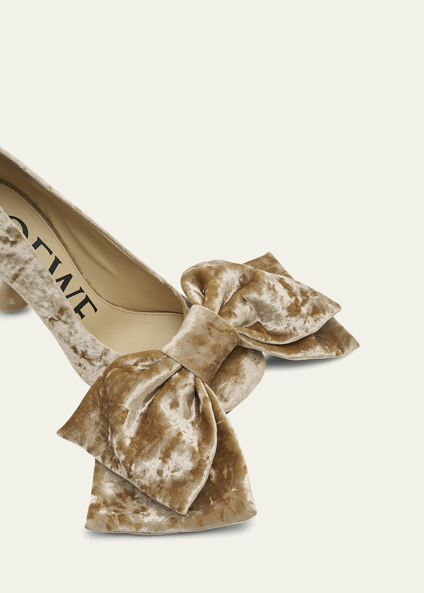 Loewe Toy Bow d'Orsay Pumps - Bergdorf Goodman