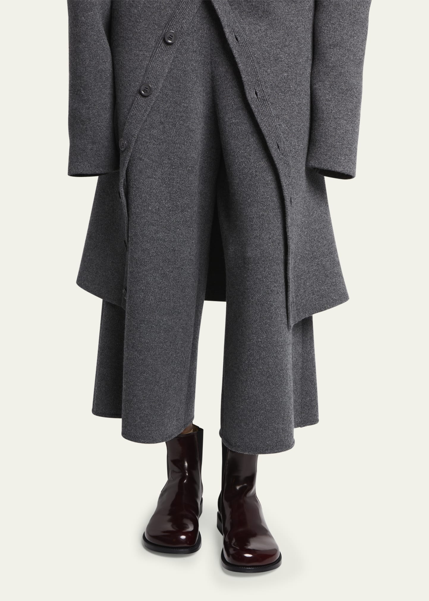 Loewe Terra Leather Chelsea Boots - Bergdorf Goodman