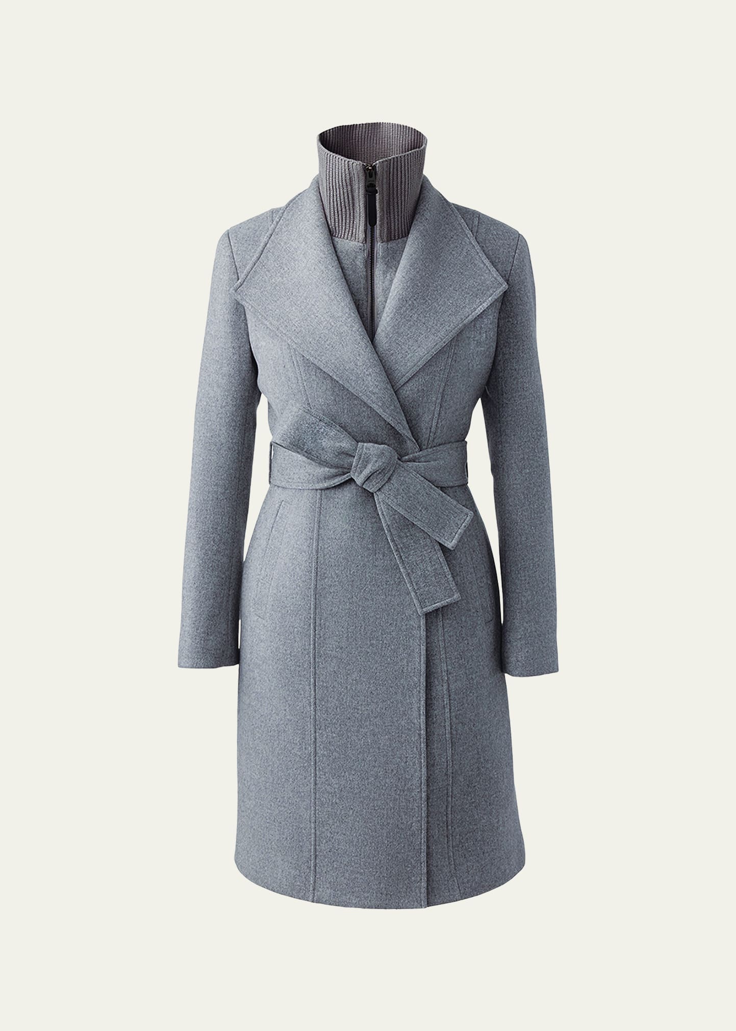 jaeger double faced wool coat