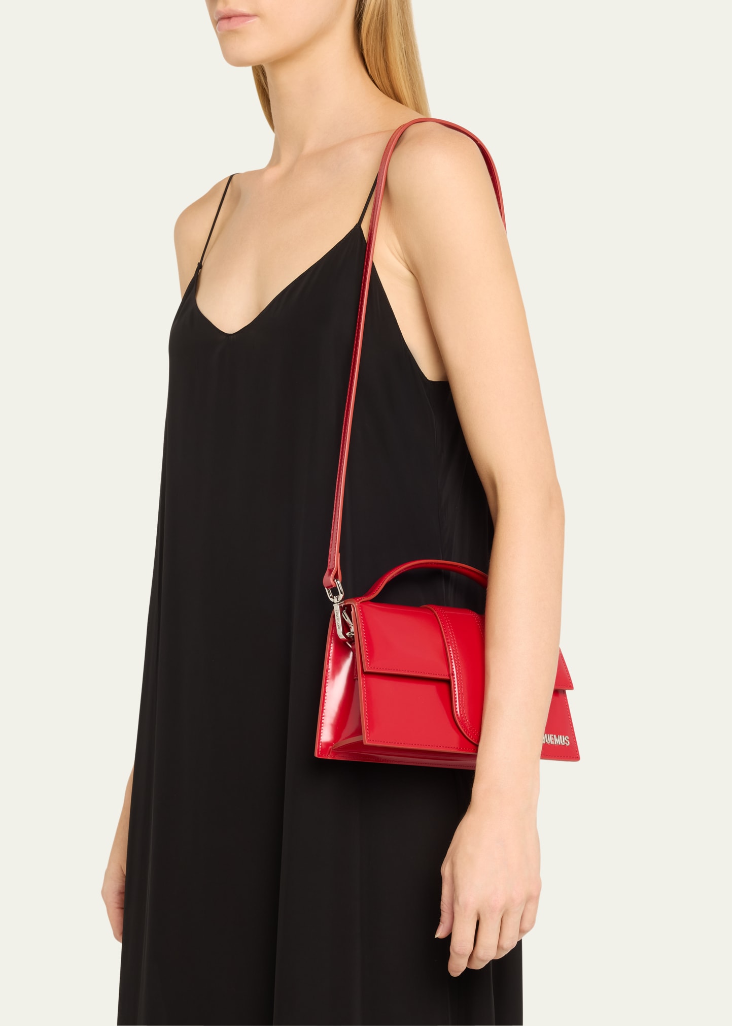 Jacquemus Le Grand Bambino Leather Crossbody Flap Bag - Bergdorf