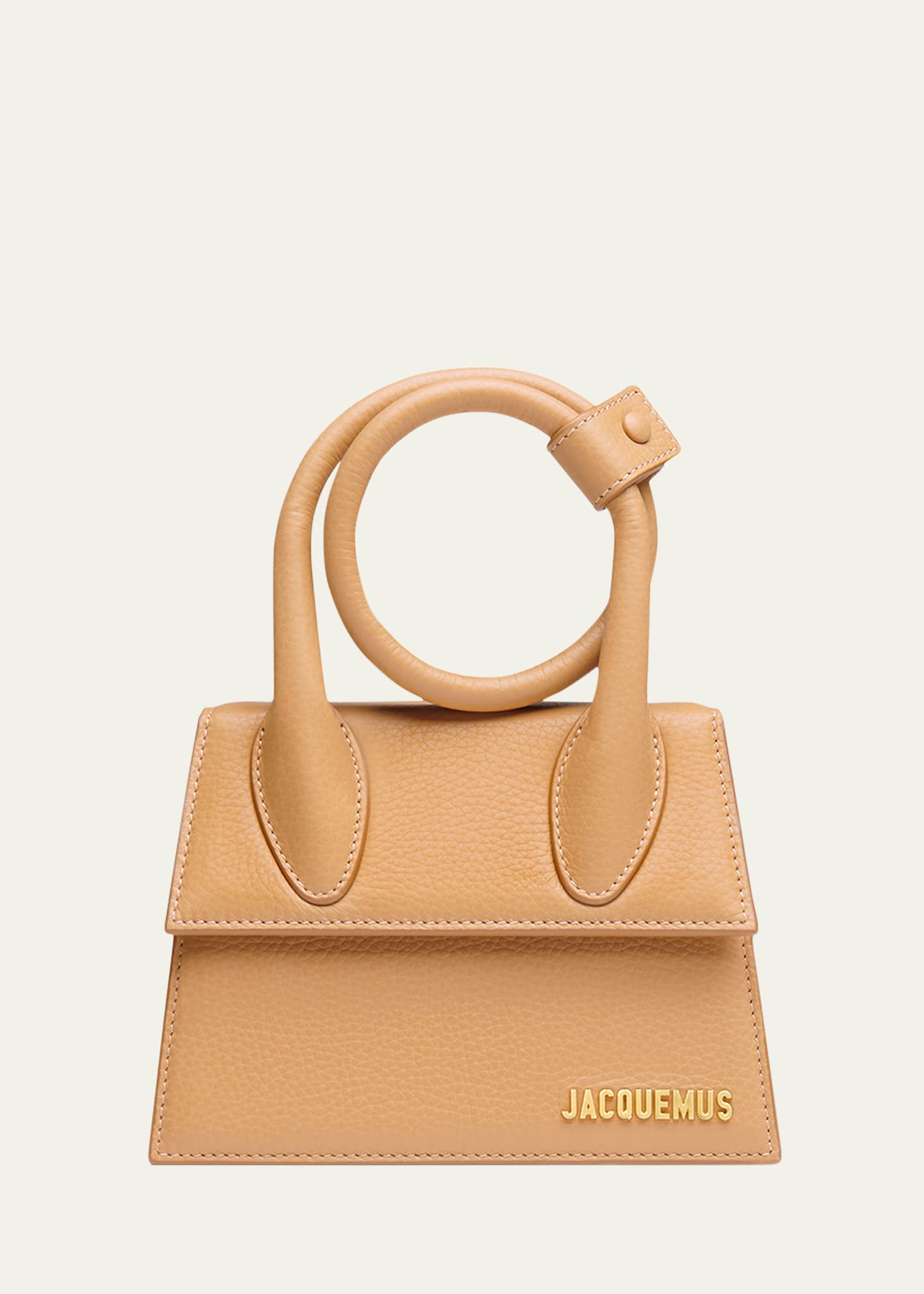 Jacquemus Le Bambino Leather Satchel Bag - Bergdorf Goodman