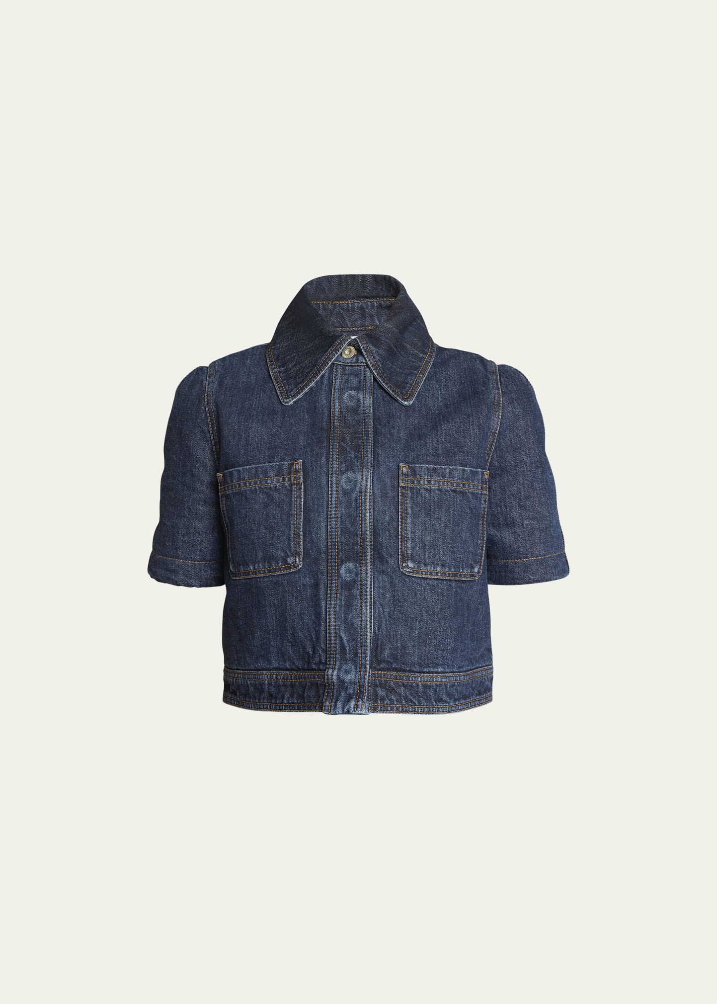 Loewe cropped denim store jacket