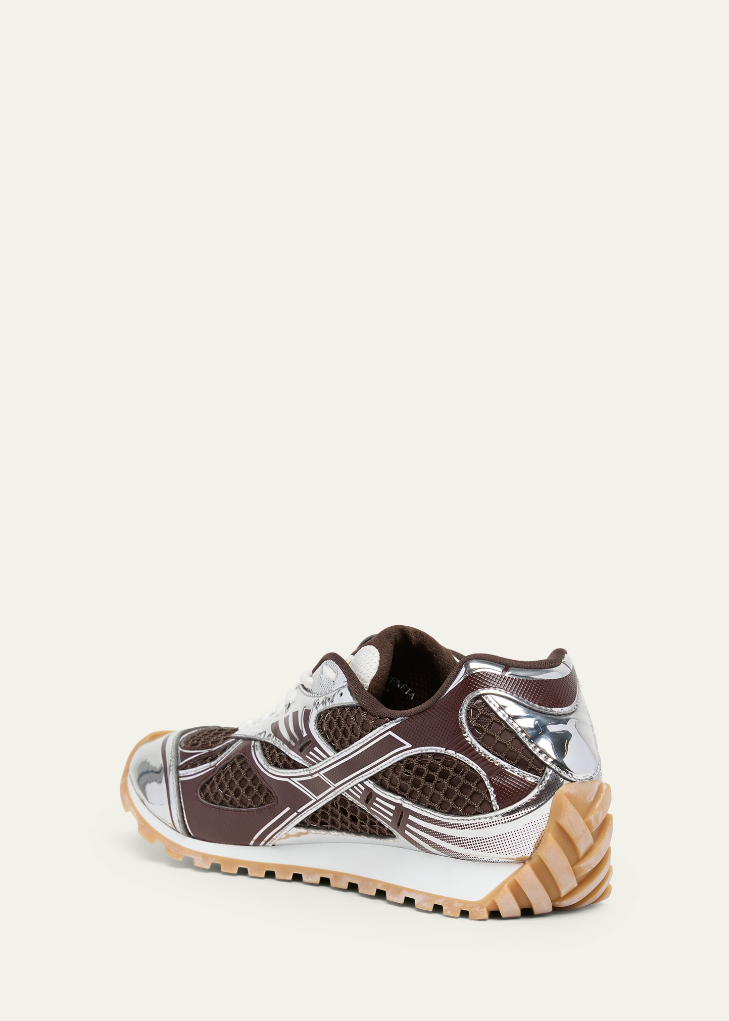 Bottega Veneta Men's Orbit Technical Fishnet Sneakers - Bergdorf