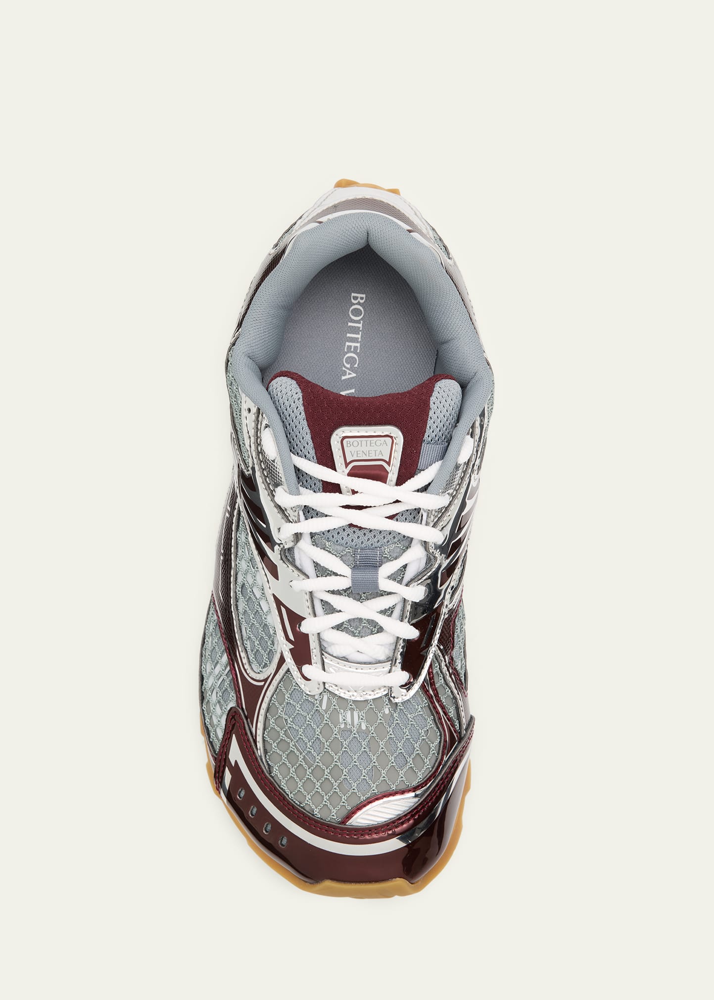 Bottega Veneta Men's Orbit Technical Fishnet Sneakers - Bergdorf