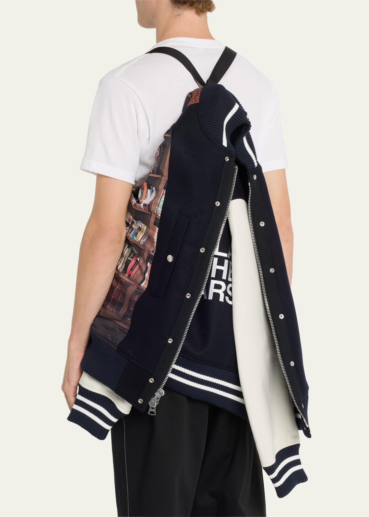 sacai interstellar varsity jacket Sスタジャン SACAI Men's Interstellar Varsity Jacket - Bergdorf Goodman