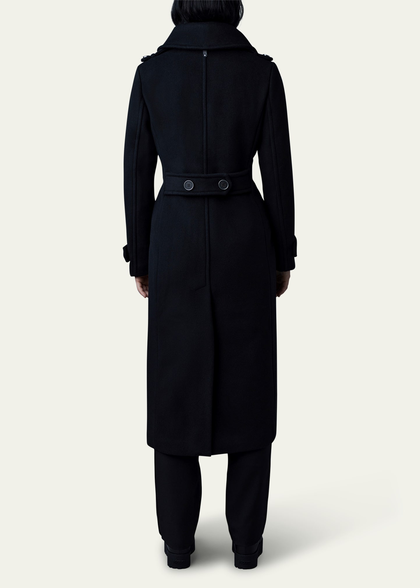 MACKAGE コート Elodie-Z Wool Peacoat ウール ピーコート Mackage Elodie-Z Wool Peacoat | Saks Fifth Avenue