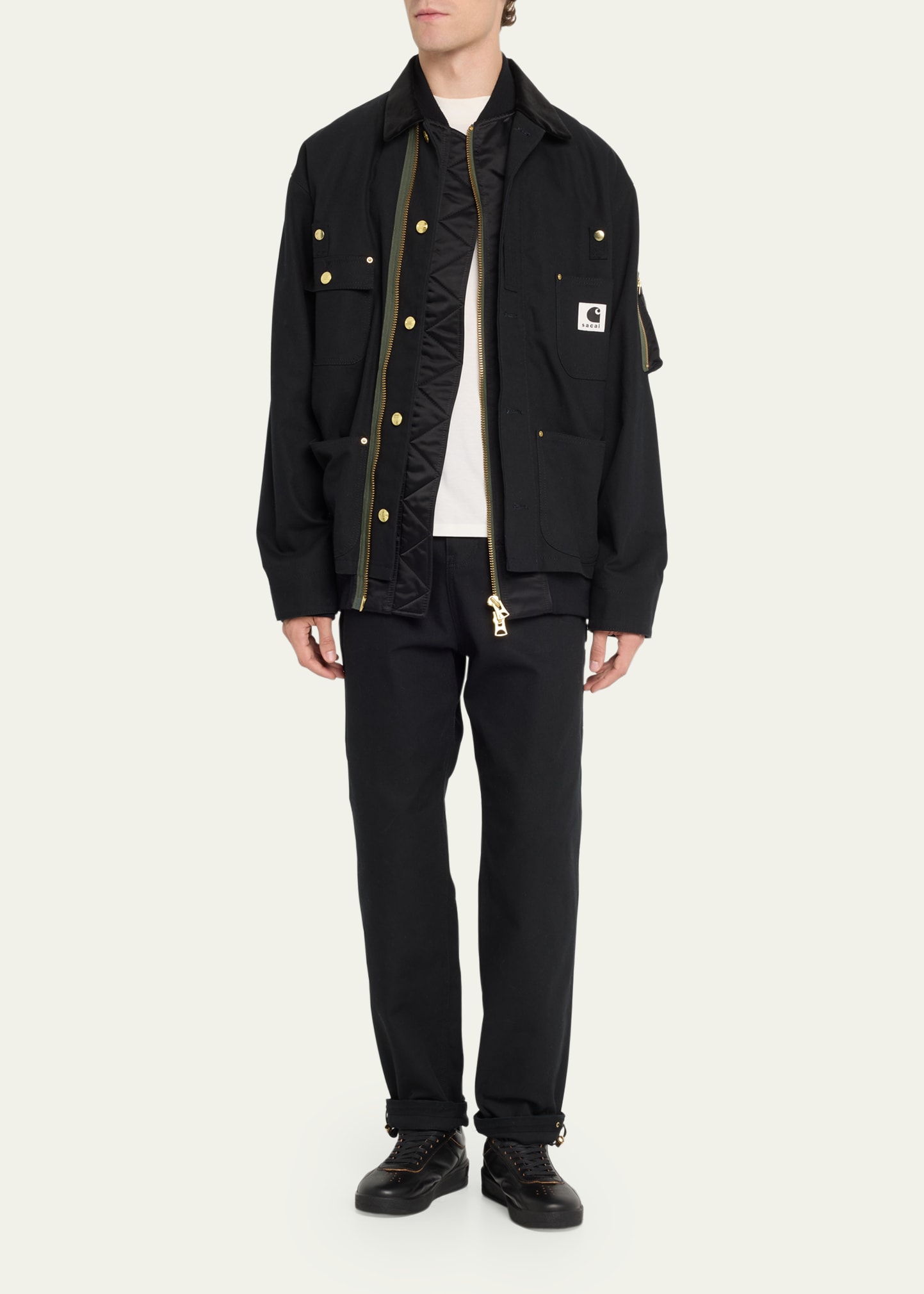 SACAI x Carhartt WIP Men's Canvas MA-1 Detroit Jacket - Bergdorf