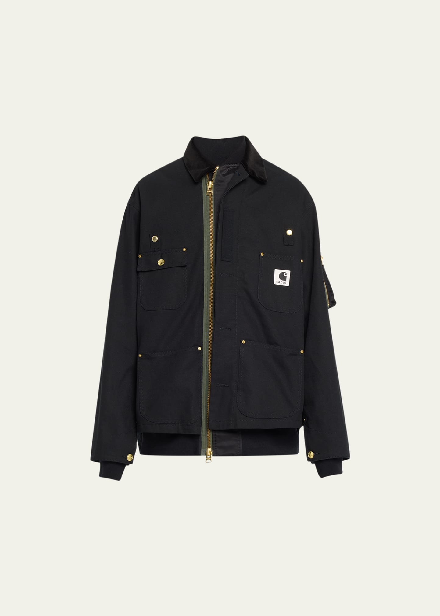 SACAI x Carhartt WIP Men's Canvas MA-1 Detroit Jacket - Bergdorf 