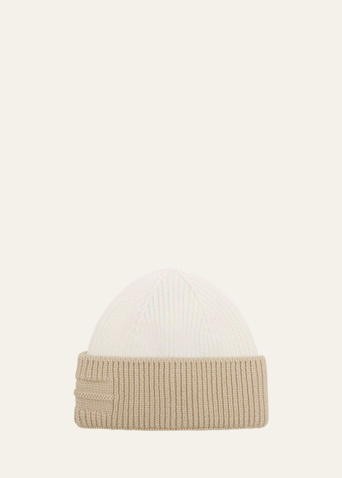 ZEGNA Men's TechMerino Bicolor Beanie Hat - Bergdorf Goodman